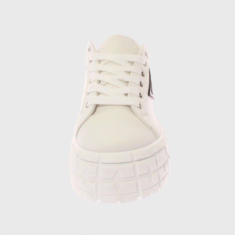 ZAPATILLAS MUJER VIA FRANCA CASUALES BLANCO LONA ANDARINA ART. 5LA7WHITE - 3