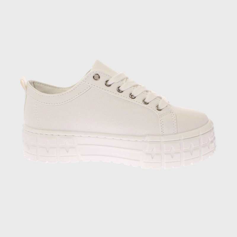 ZAPATILLAS MUJER VIA FRANCA CASUALES BLANCO LONA ANDARINA ART. 5LA7WHITE - 4