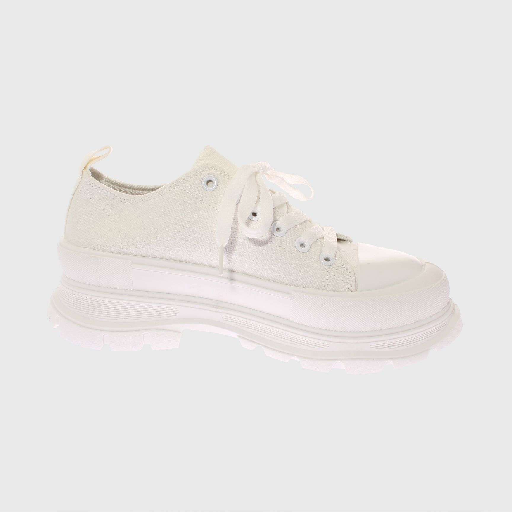 ZAPATILLAS MUJER VIA FRANCA CASUALES BLANCO LONA ART. 5BY223WHITE - 4