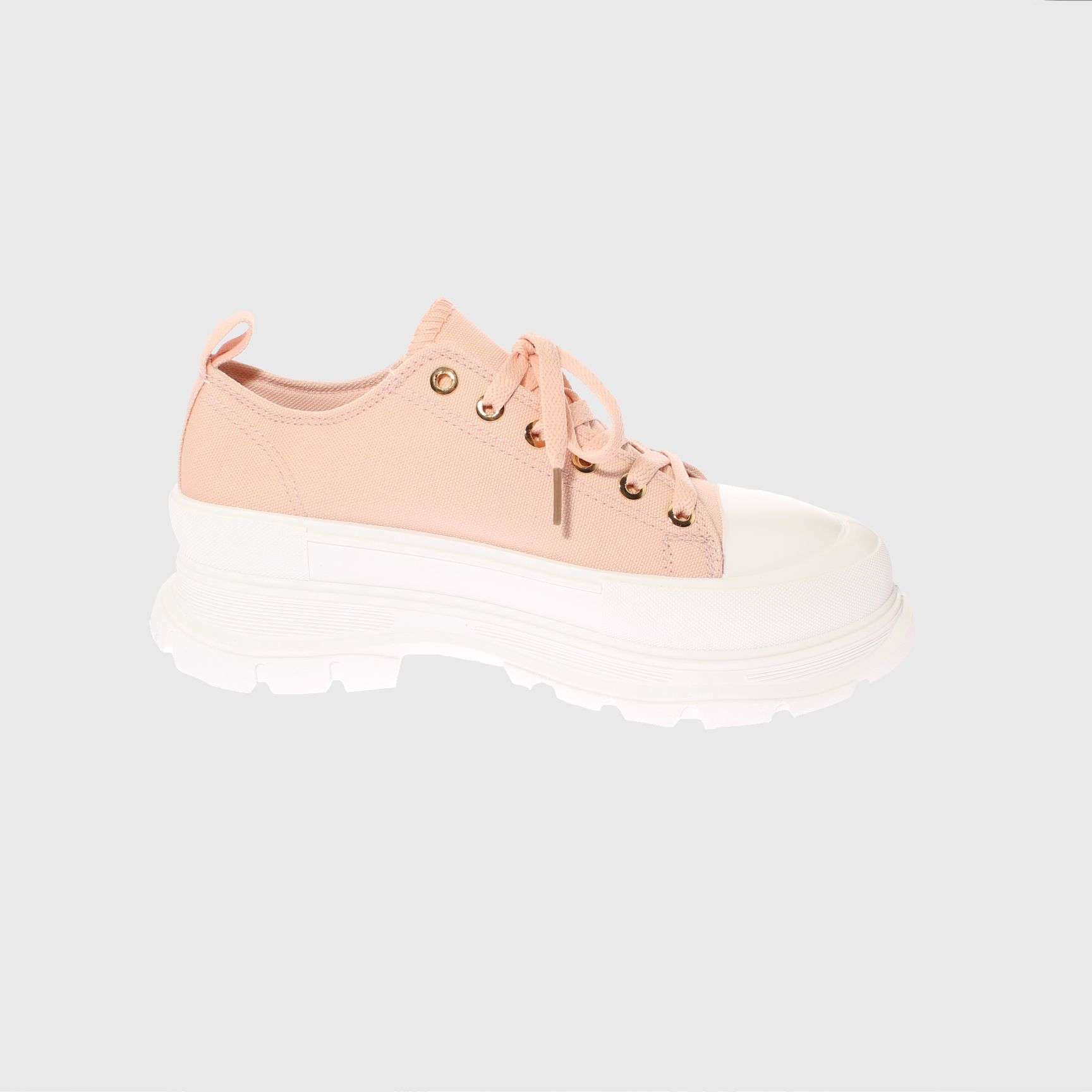 ZAPATILLAS MUJER VIA FRANCA CASUALES ROSADO LONA ART. 5BY223PINK - 4