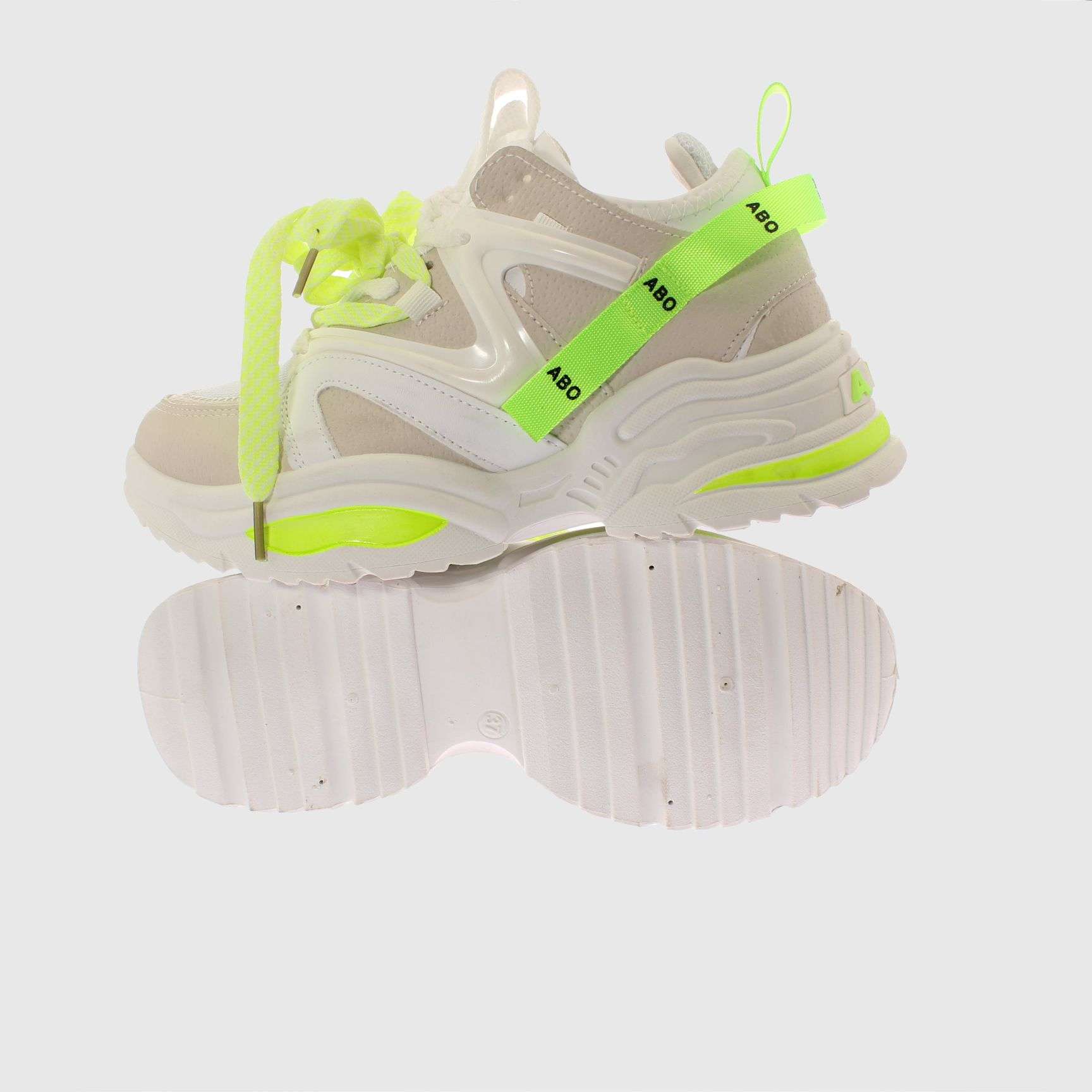 ZAPATILLAS MUJER VIA FRANCA CASUALES BLANCO ART. 5PG9038GREEN - 2