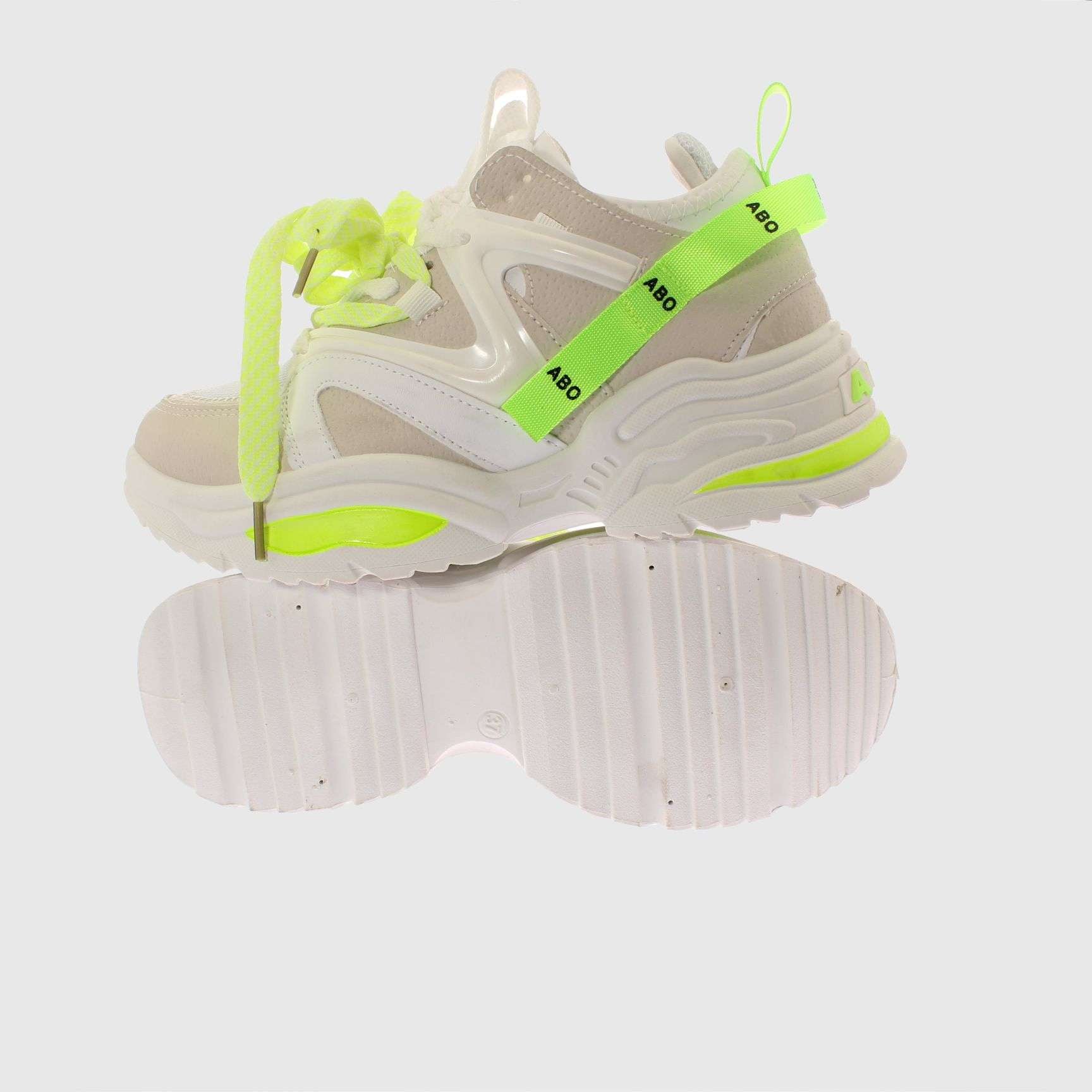 ZAPATILLAS MUJER VIA FRANCA CASUALES BLANCO ART. 5PG9038GREEN - 2
