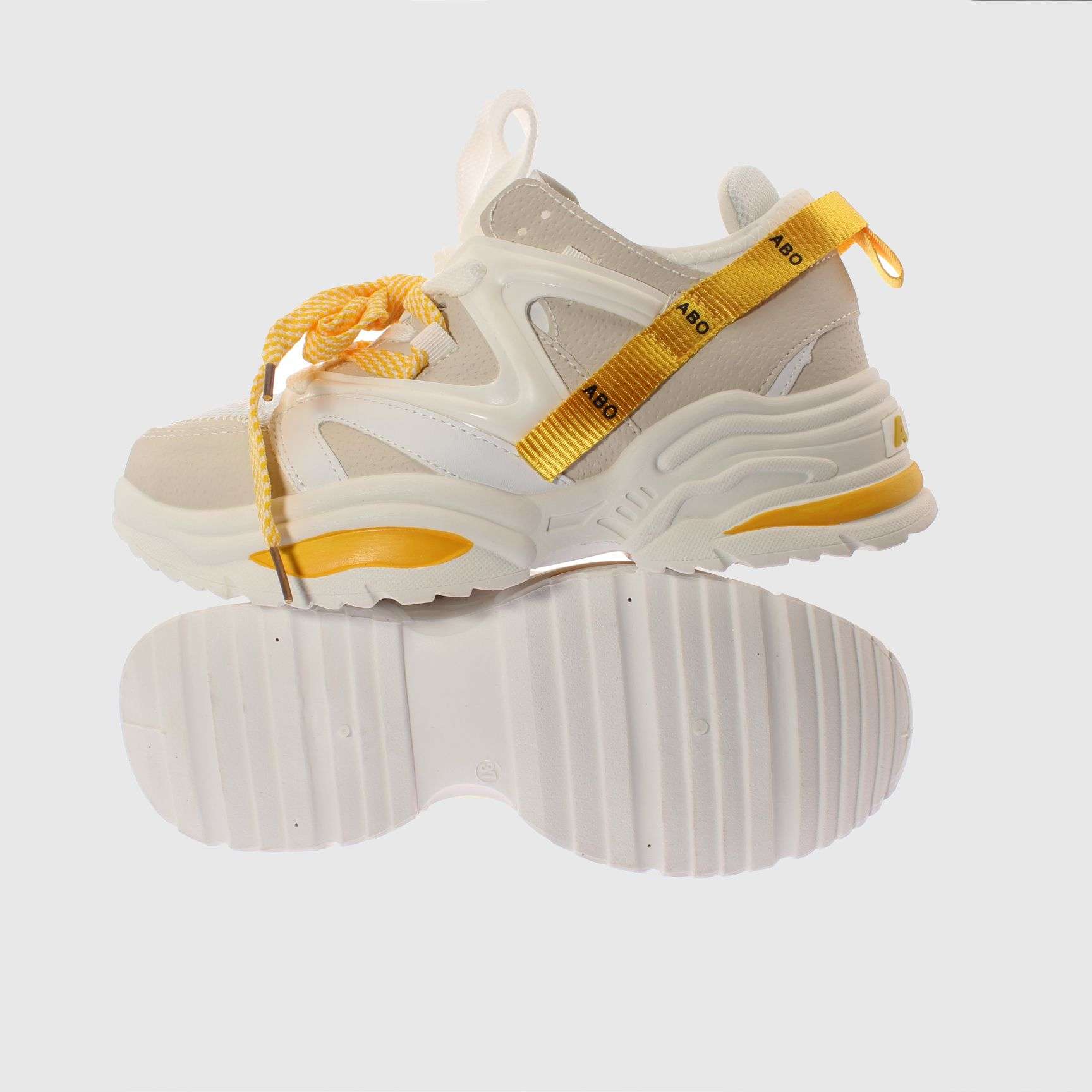 ZAPATILLAS MUJER VIA FRANCA CASUALES BLANCO ART. 5PG90310YELLOW - 2