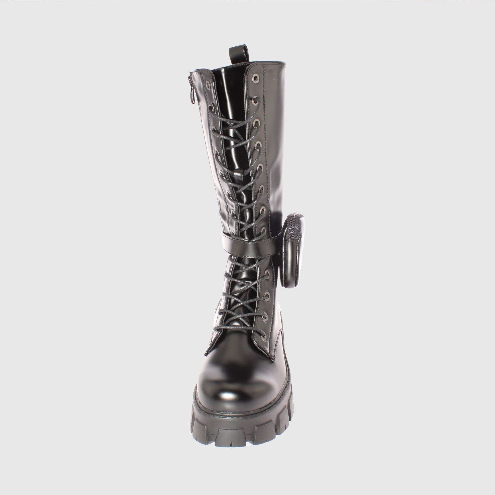 BOTAS MUJER VÍA FRANCA NEGRO CORDON ART. 521JS89NEGRO - 5