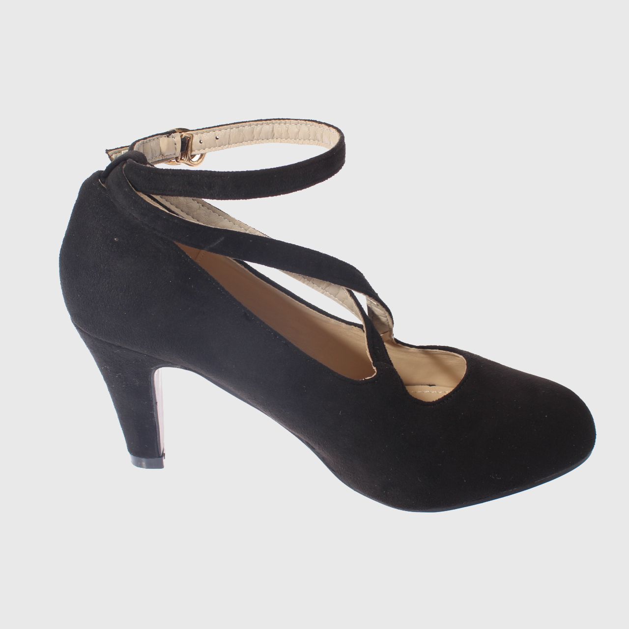 ZAPATO TACO NEGRO HERIEL ART. 5H6551BLACK - 3