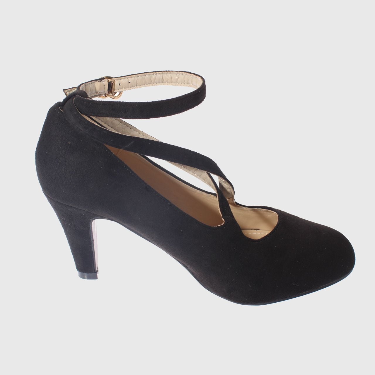 ZAPATO TACO NEGRO HERIEL ART. 5H6551BLACK - 3
