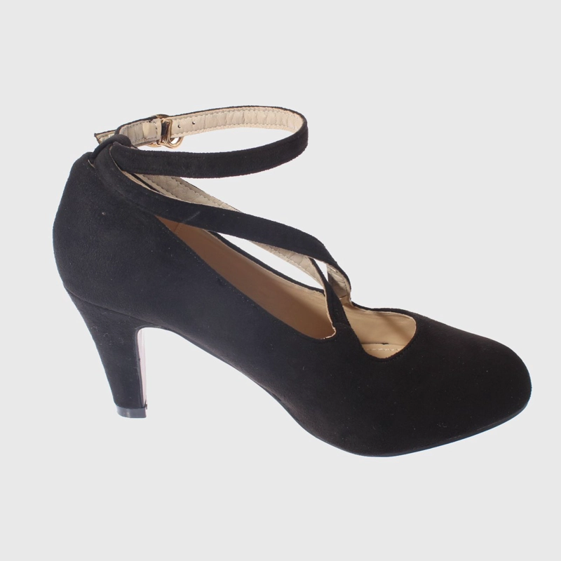 ZAPATO TACO NEGRO HERIEL ART. 5H6551BLACK - 3