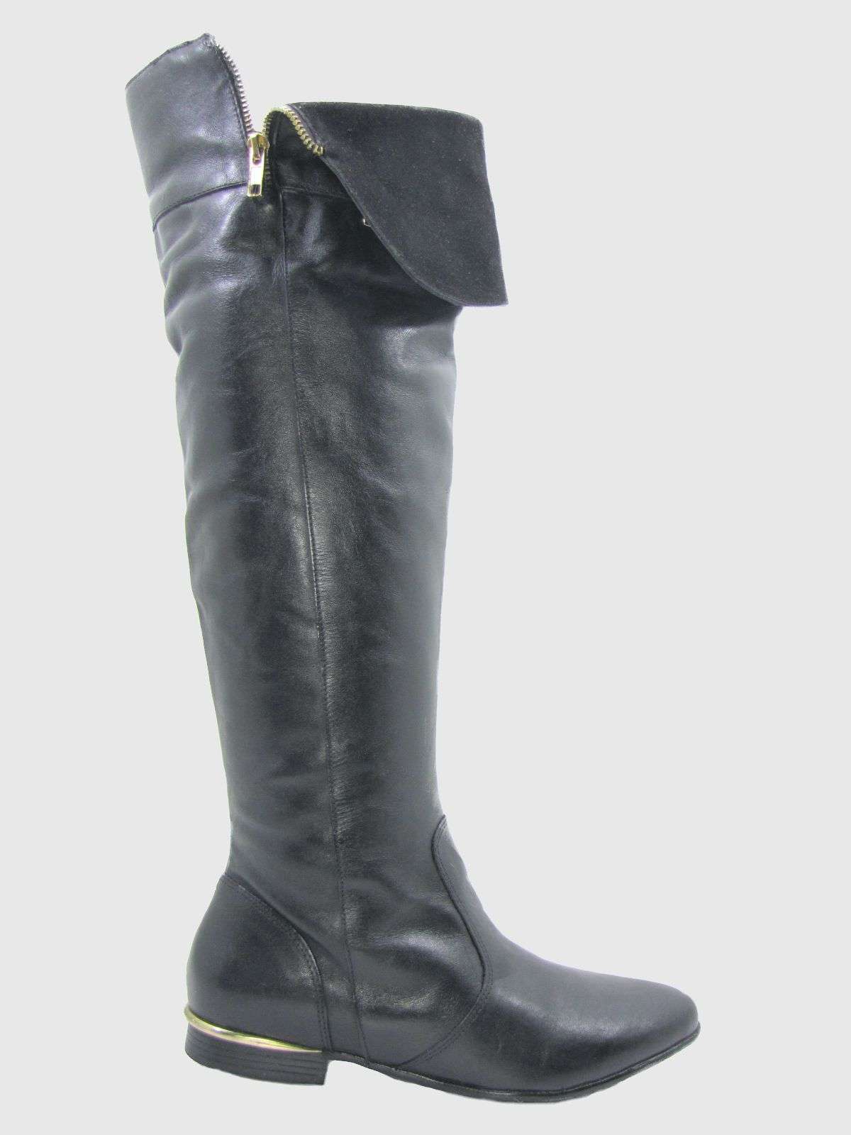 BOTAS MUJER VÍA FRANCA CUERO NEGRO ART. 5916015PRETO - 1