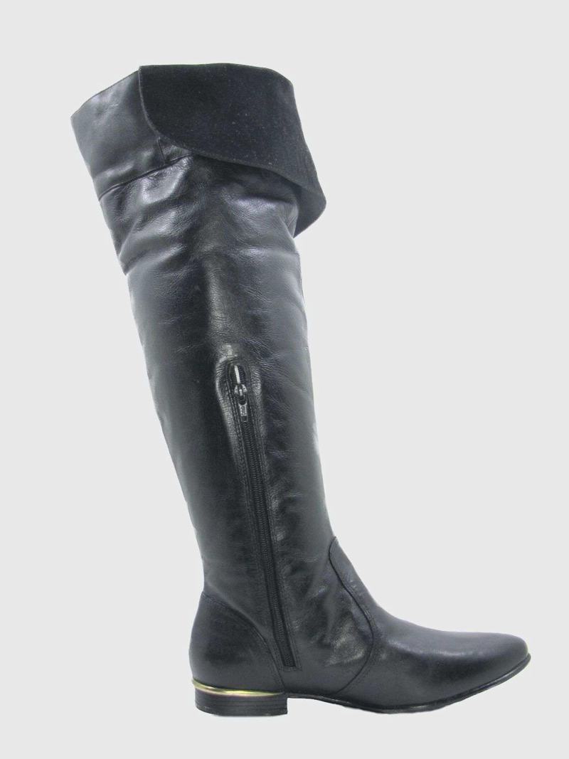 BOTAS MUJER VÍA FRANCA CUERO NEGRO ART. 5916015PRETO - 3
