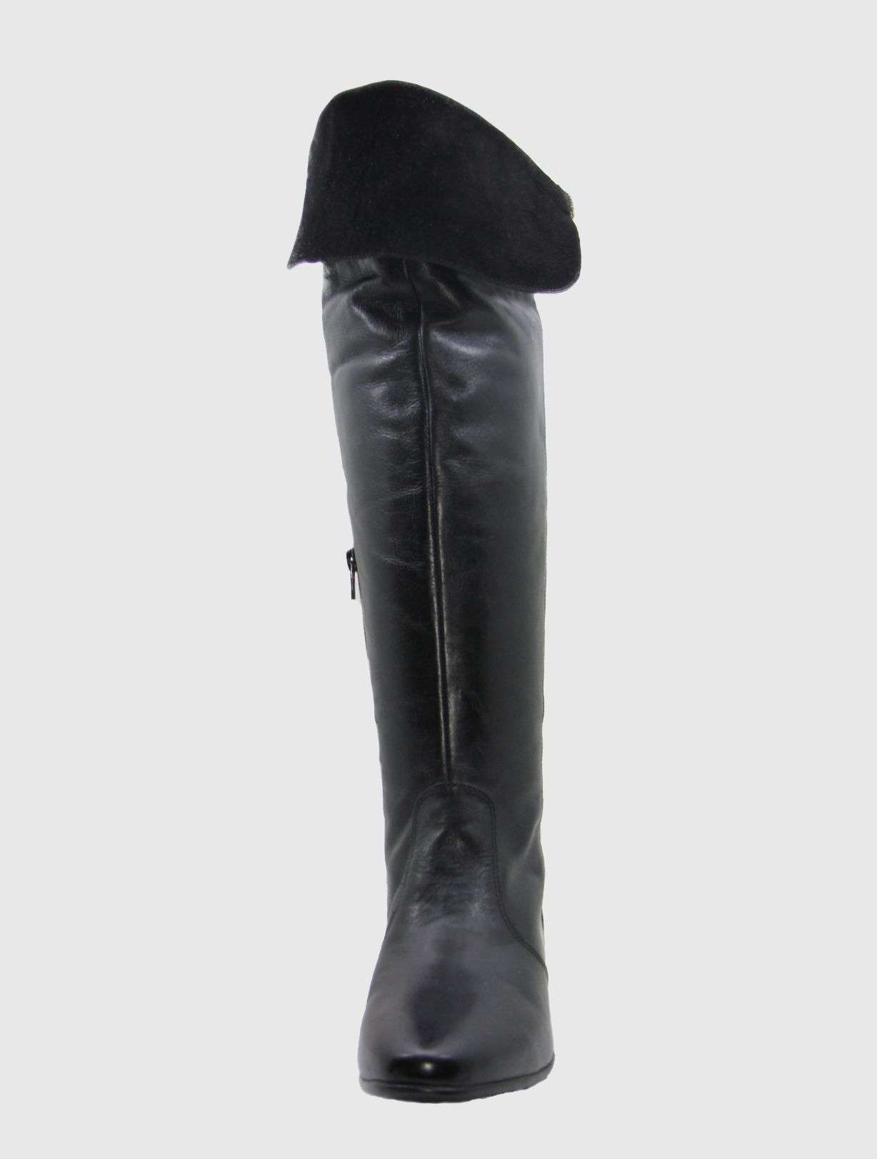 BOTAS MUJER VÍA FRANCA CUERO NEGRO ART. 5916015PRETO - 4