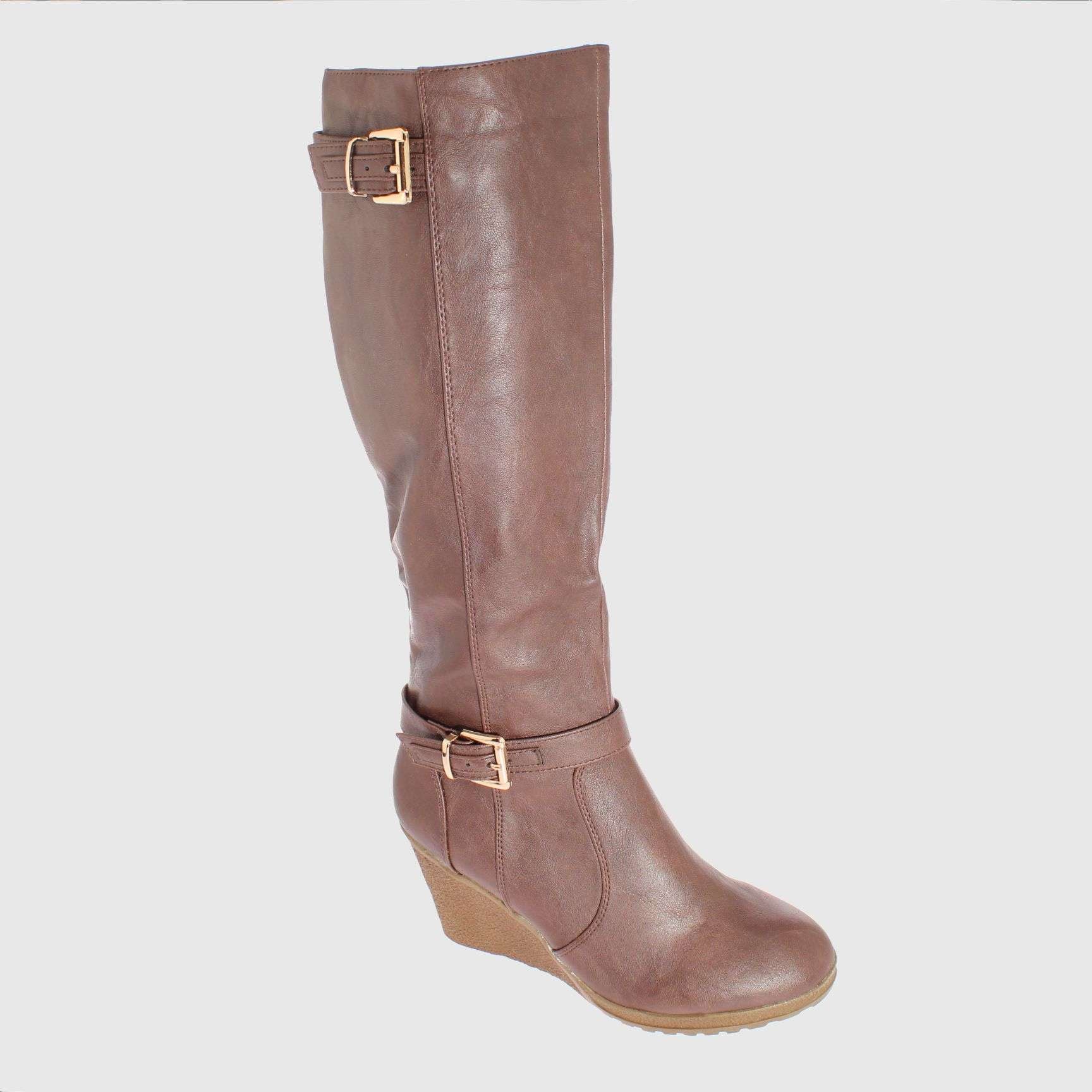 Ripley - BOTAS MUJER VÍA FRANCA CAFÉ ART. 5GZ6633CAFE