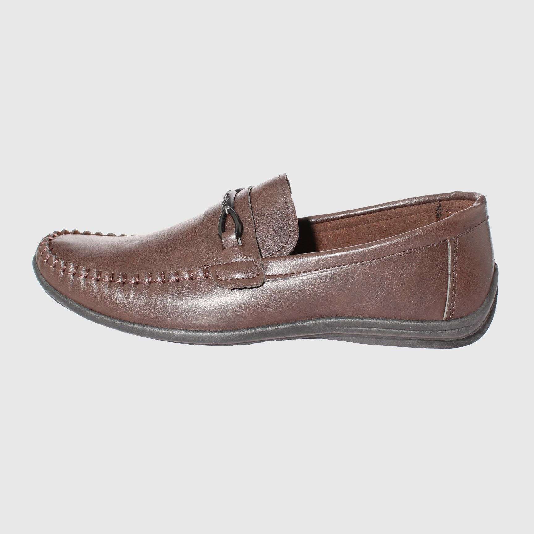 MOCASINES HOMBRE VIA FRANCA CAFÉ OSCURO ART. 81305A2772DBROWN - 2