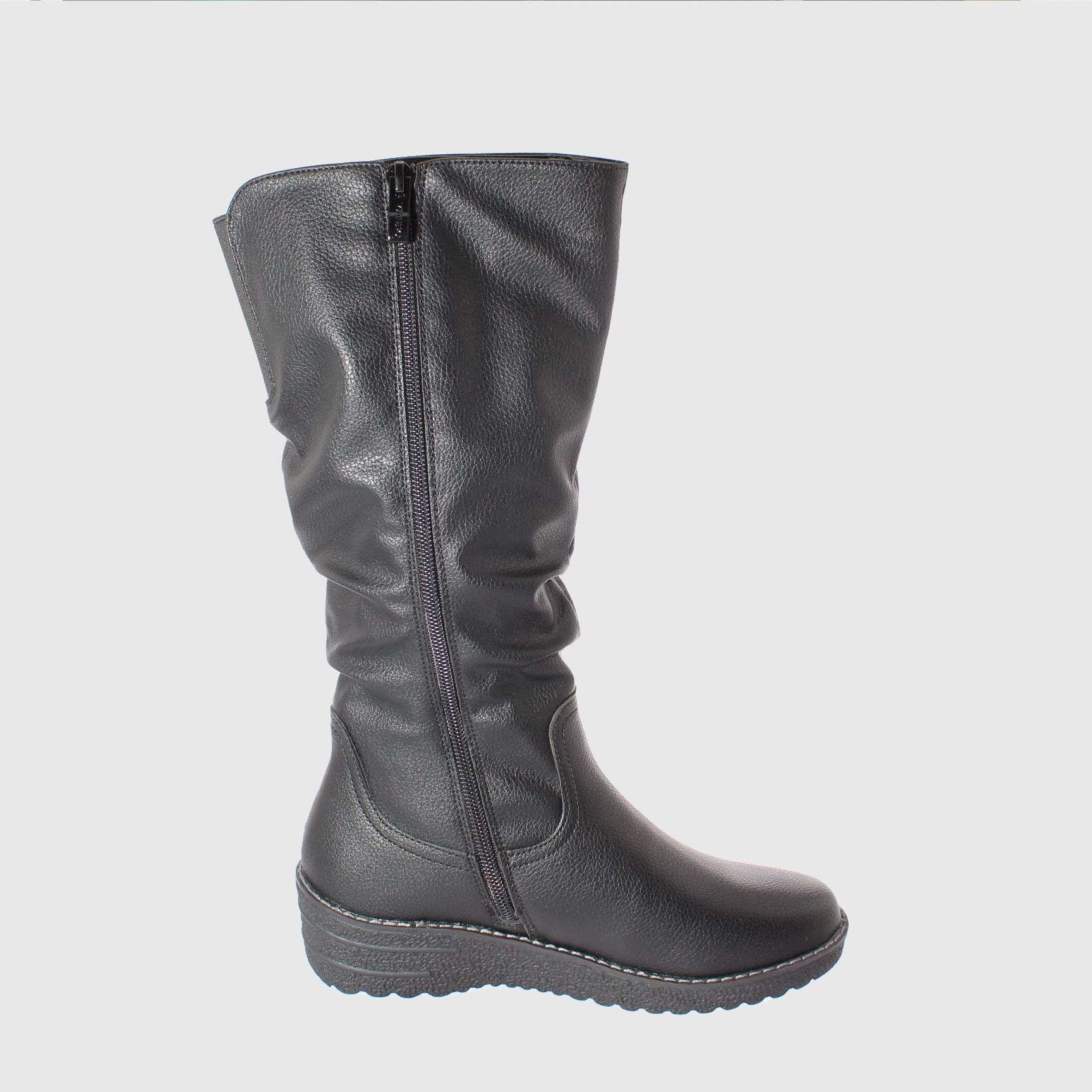 BOTAS MUJER VÍA FRANCA NEGRO ART. 512085301NEGRO - 4
