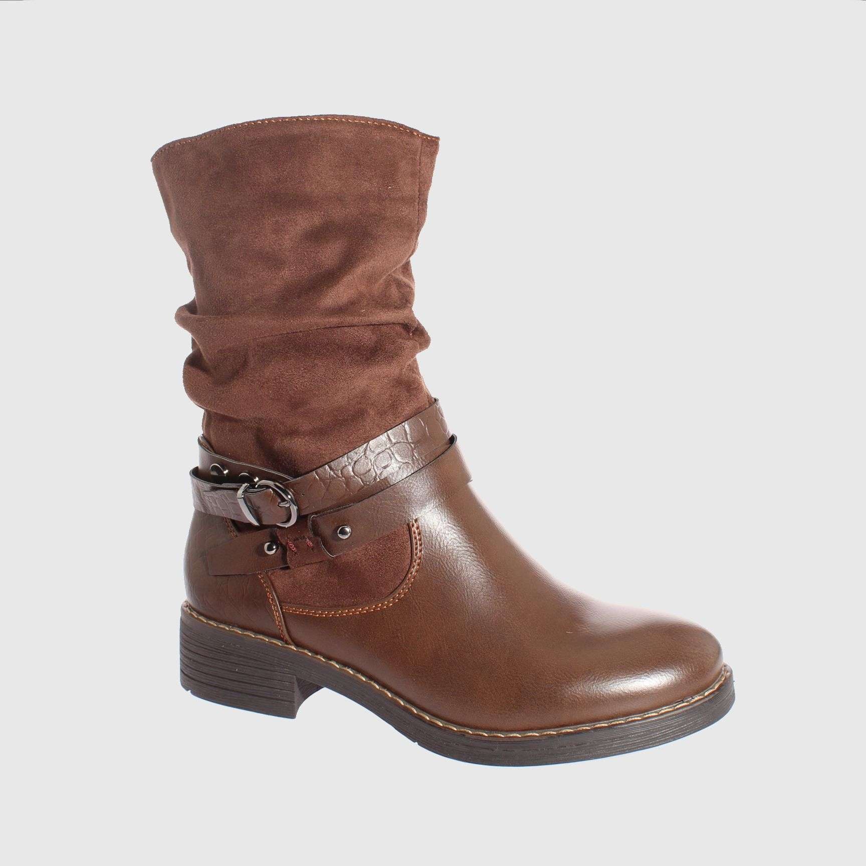 BOTAS MUJER VÍA FRANCA CAFÉ ART. 512082421MARRON - 1