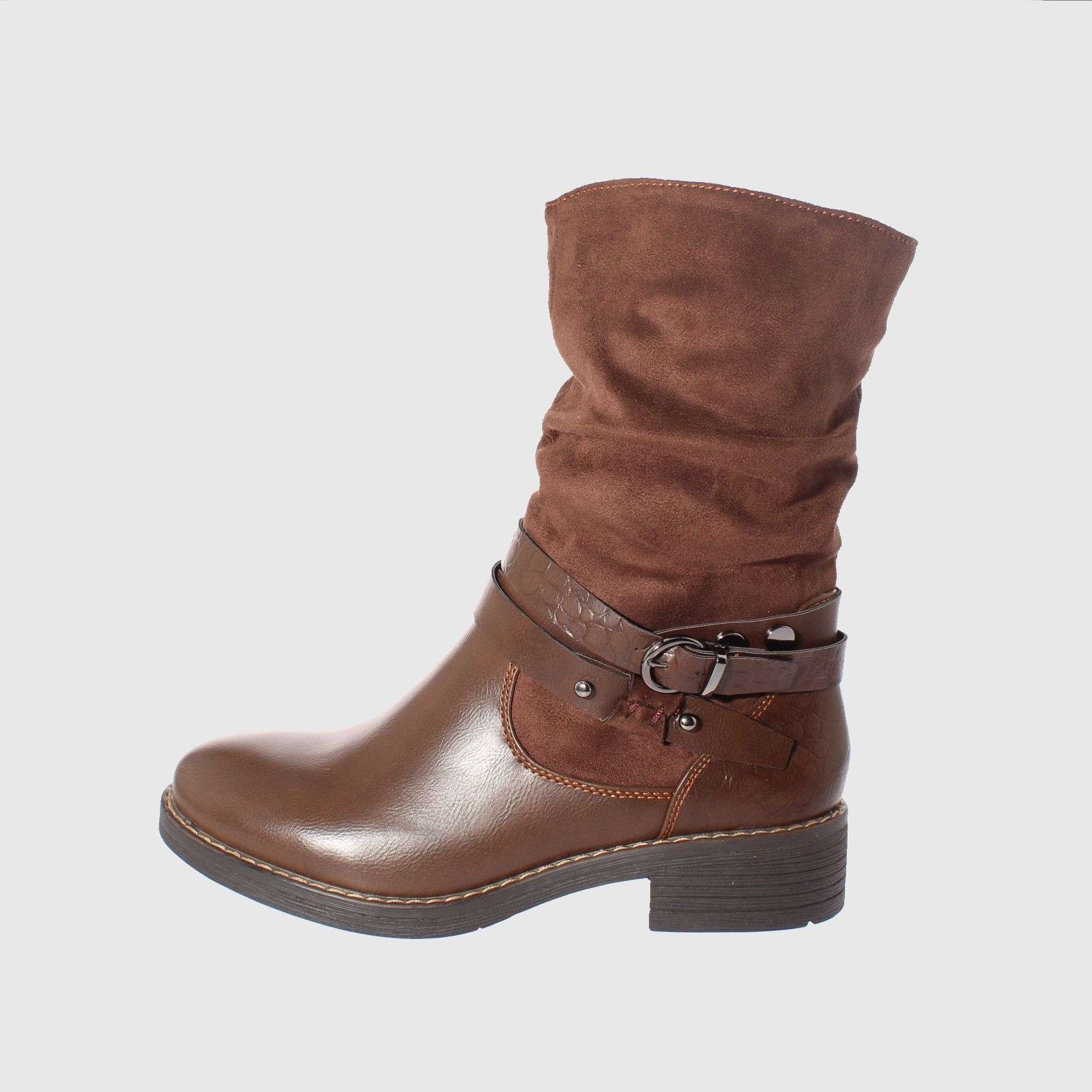 BOTAS MUJER VÍA FRANCA CAFÉ ART. 512082421MARRON - 2