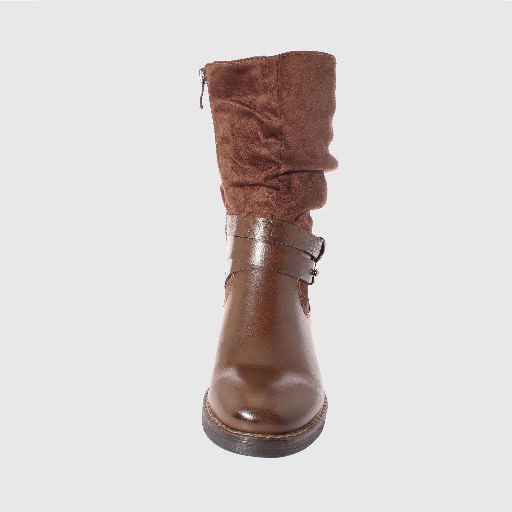 BOTAS MUJER VÍA FRANCA CAFÉ ART. 512082421MARRON - 3