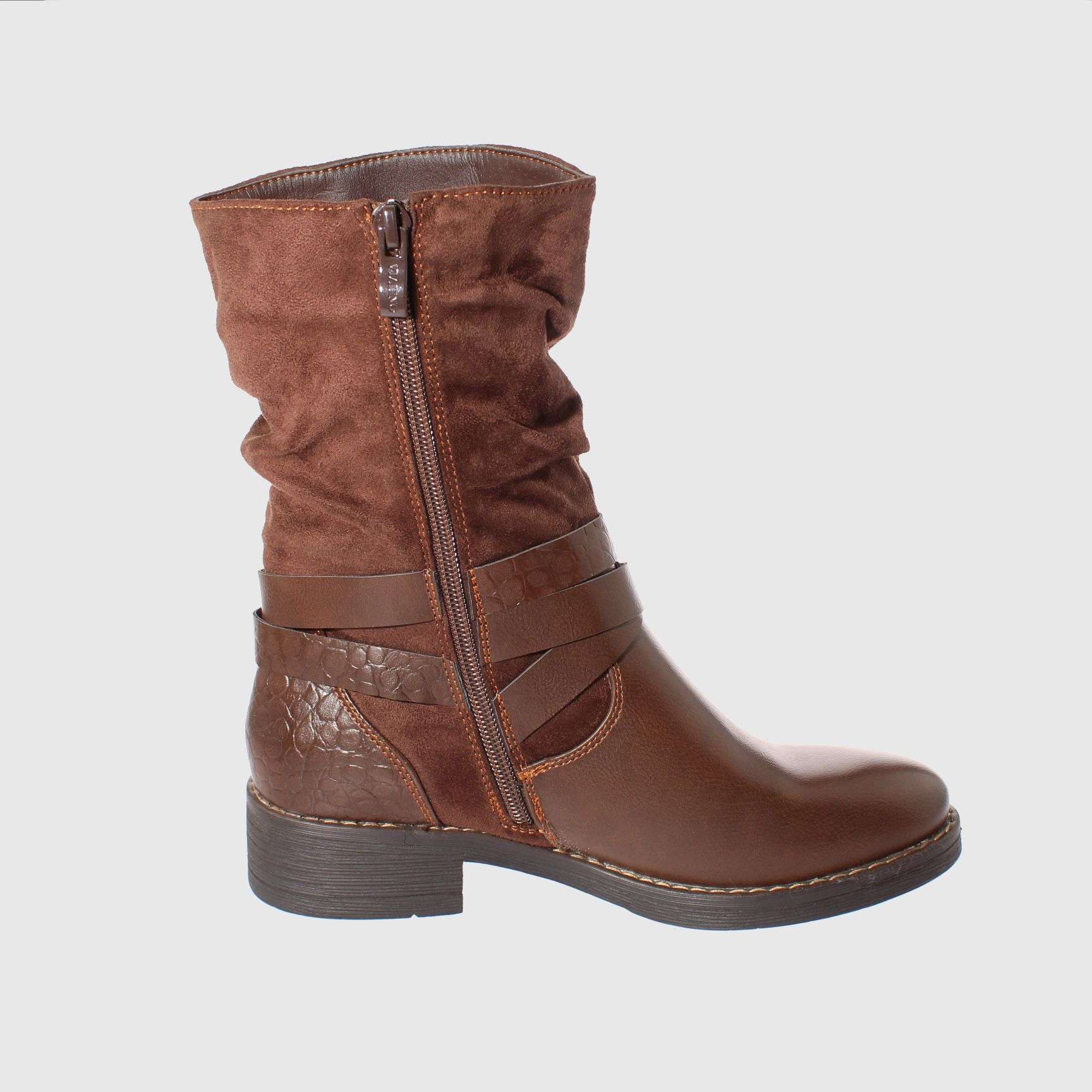 BOTAS MUJER VÍA FRANCA CAFÉ ART. 512082421MARRON - 4