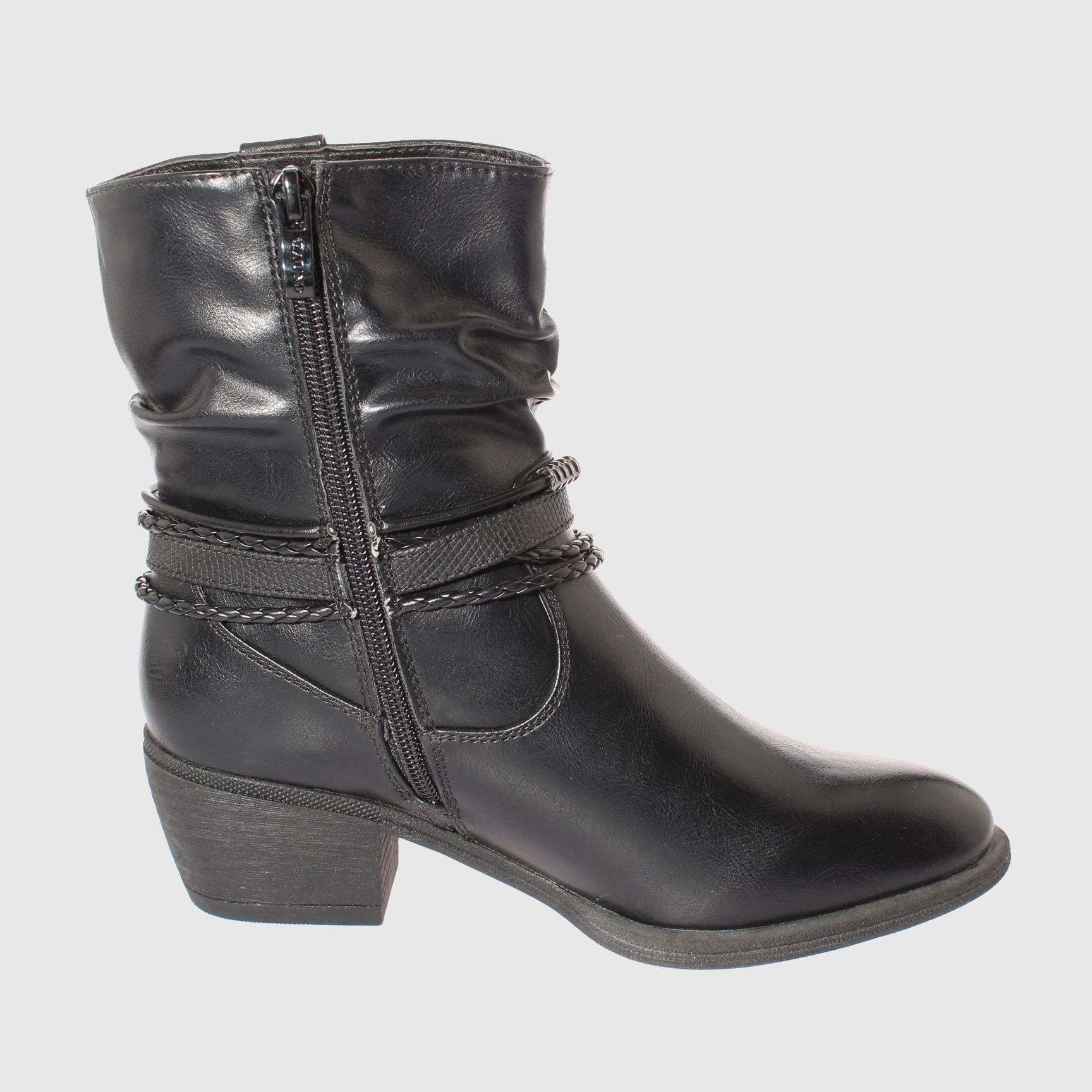 BOTAS MUJER VÍA FRANCA NEGRO ART. 512083416NEGRO - 4
