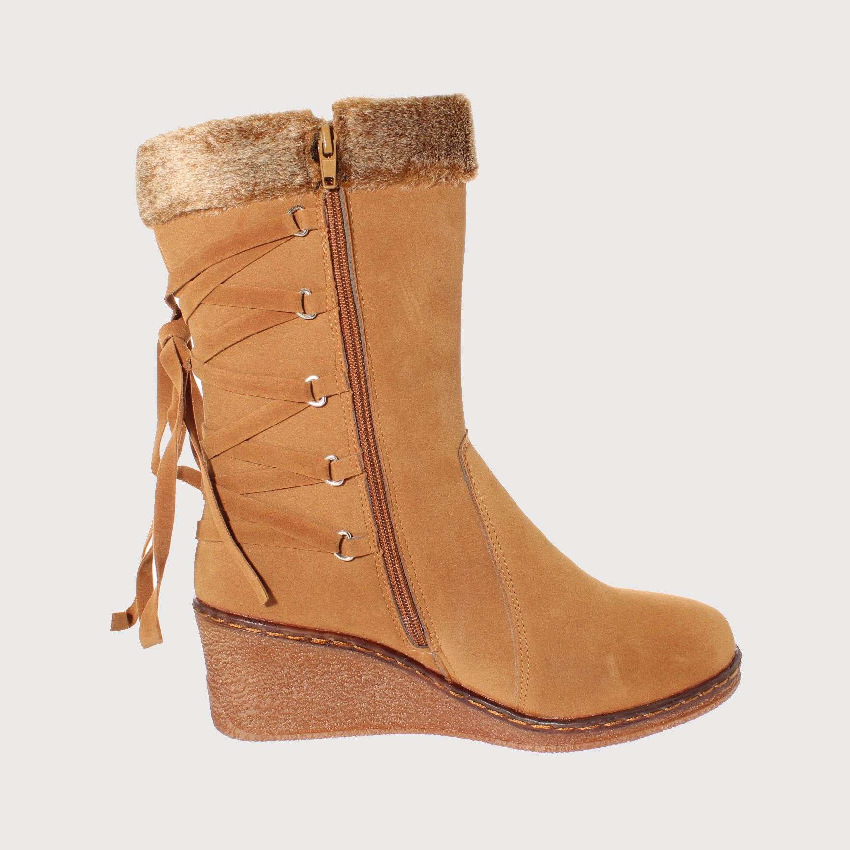 BOTAS MUJER VÍA FRANCA CAMEL ART. 5NW015CAMEL - 4