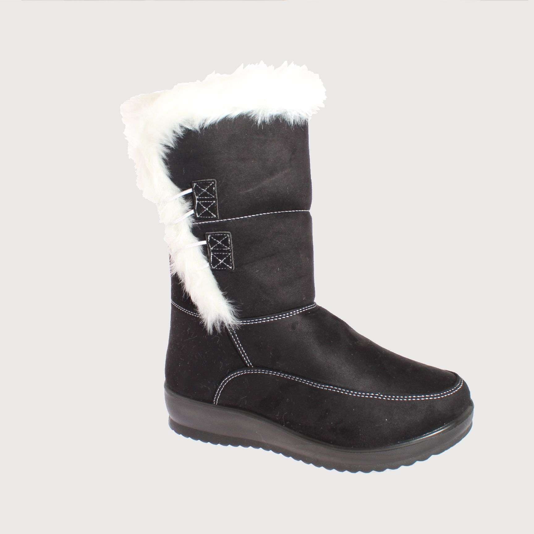 BOTAS MUJER VÍA FRANCA NEGRO PIEL ART. 5S302B0176BLACK - 1