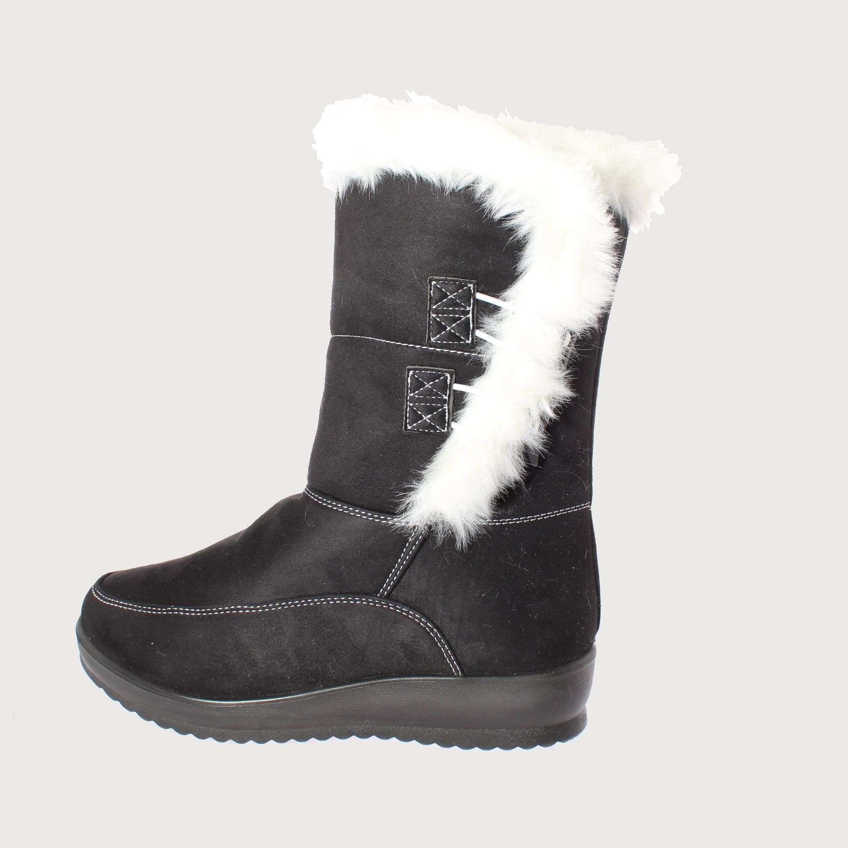 BOTAS MUJER VÍA FRANCA NEGRO PIEL ART. 5S302B0176BLACK - 2