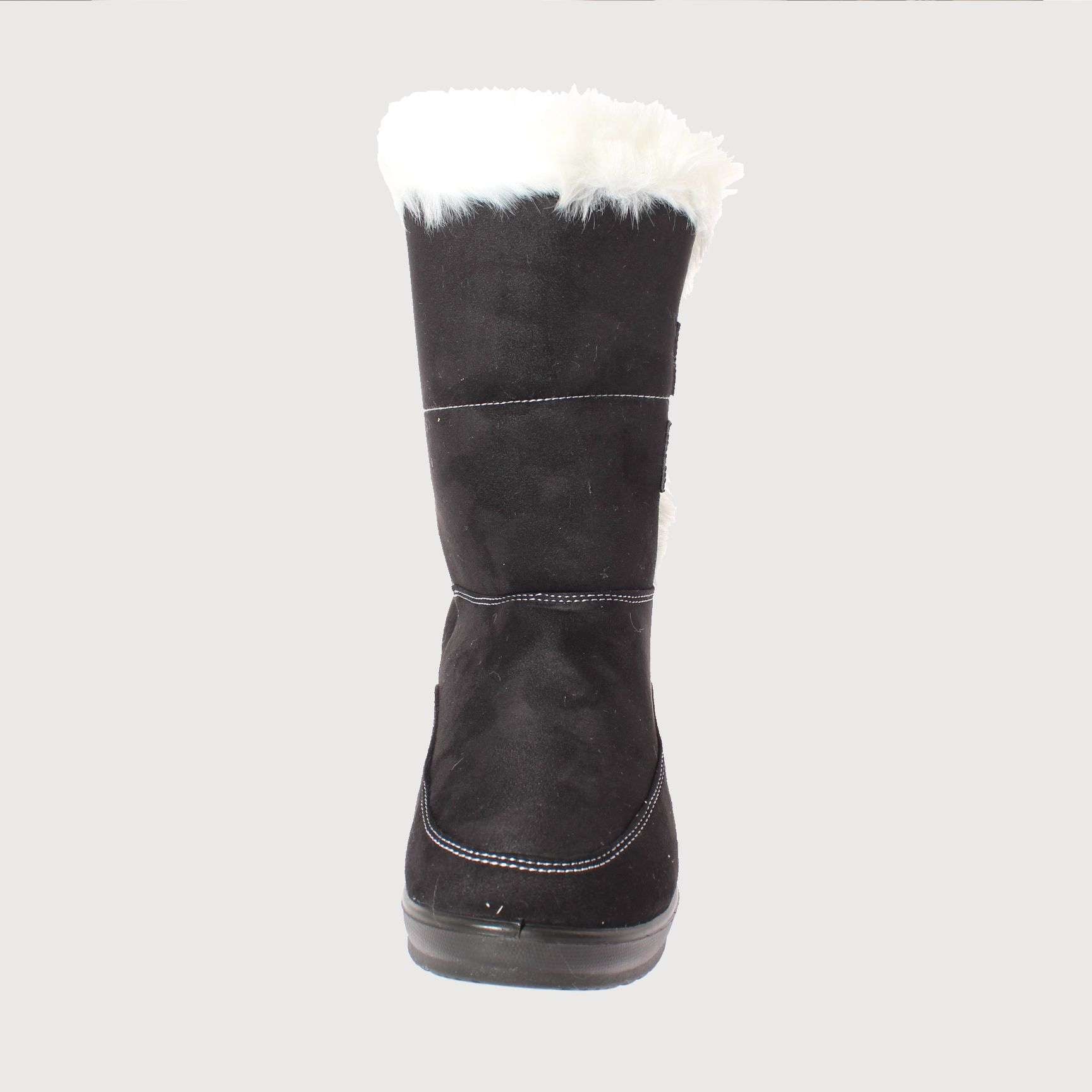 BOTAS MUJER VÍA FRANCA NEGRO PIEL ART. 5S302B0176BLACK - 3