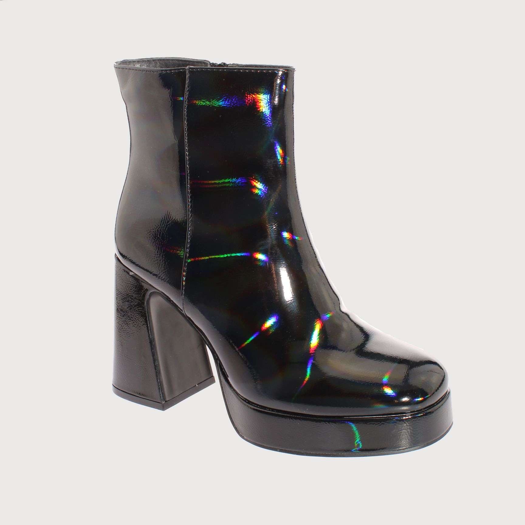 BOTAS MUJER VÍA FRANCA NEGRO TACON ANDARINA ART. 52B308BLACK - 1