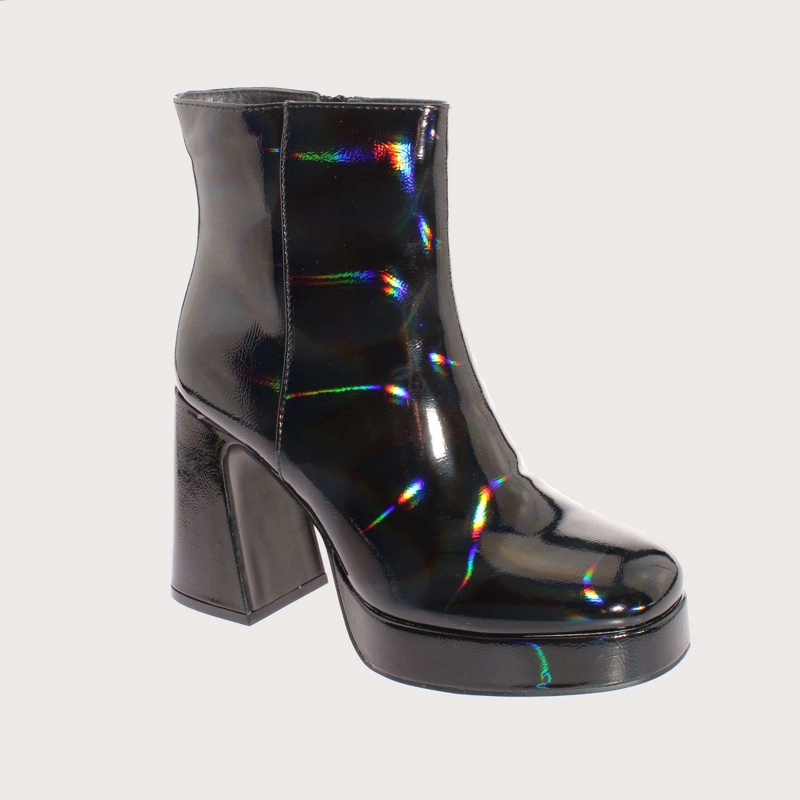 BOTAS MUJER VÍA FRANCA NEGRO TACON ANDARINA ART. 52B308BLACK - 1
