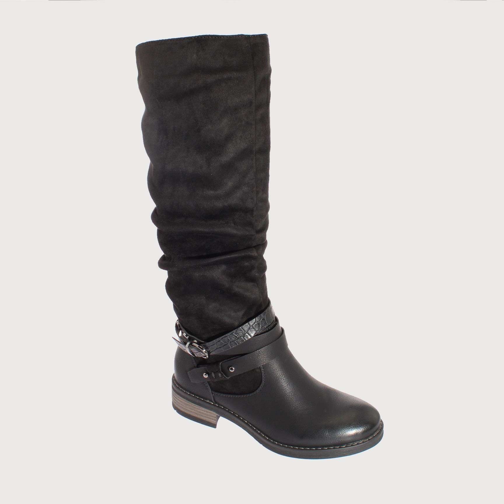 BOTAS MUJER VÍA FRANCA NEGRO ART. 512082309NEGRO - 1
