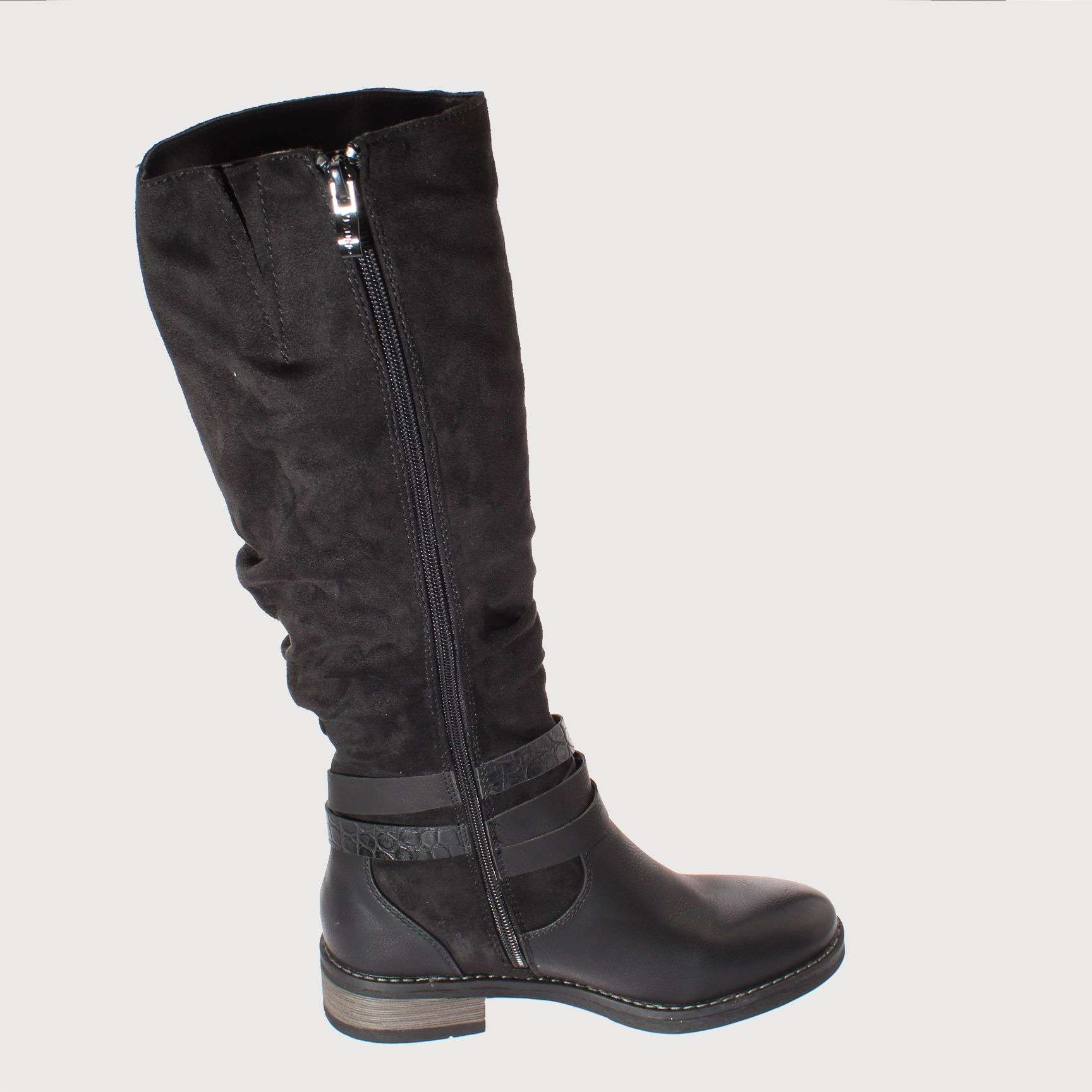 BOTAS MUJER VÍA FRANCA NEGRO ART. 512082309NEGRO - 4