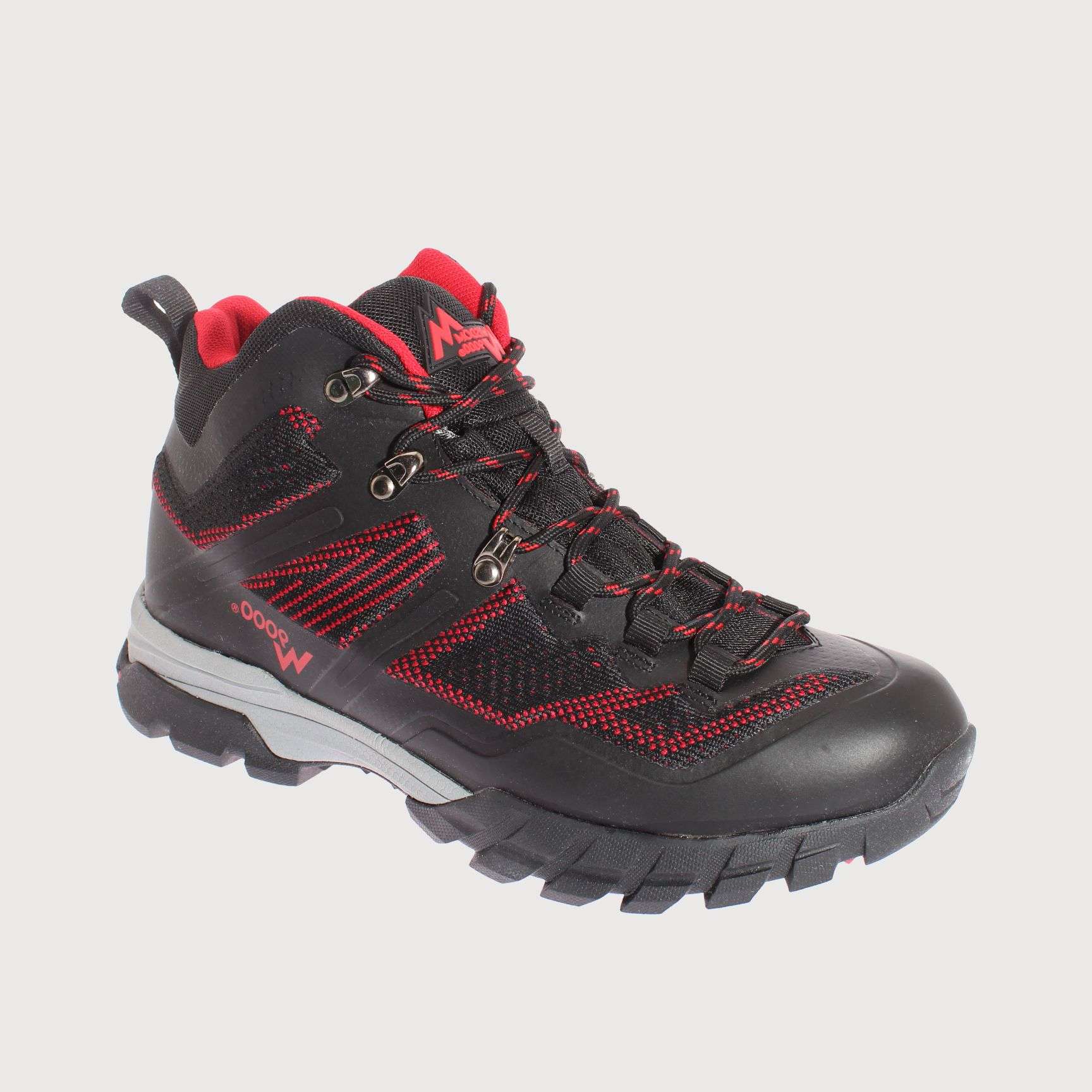 BOTIN OUTDOOR NLACK/RED VIA FRANCA ART. 8W9700ABLACKRED - 1