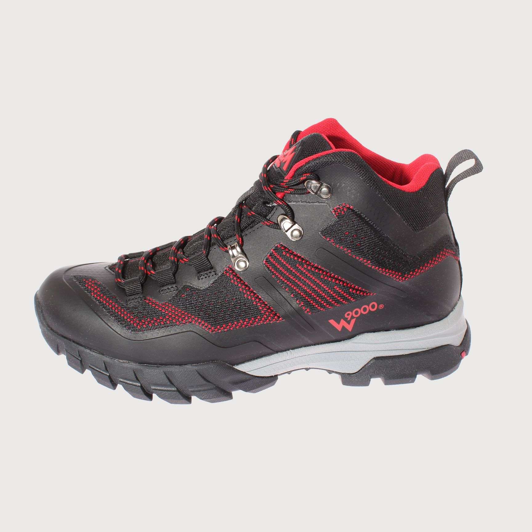 BOTIN OUTDOOR NLACK/RED VIA FRANCA ART. 8W9700ABLACKRED - 2