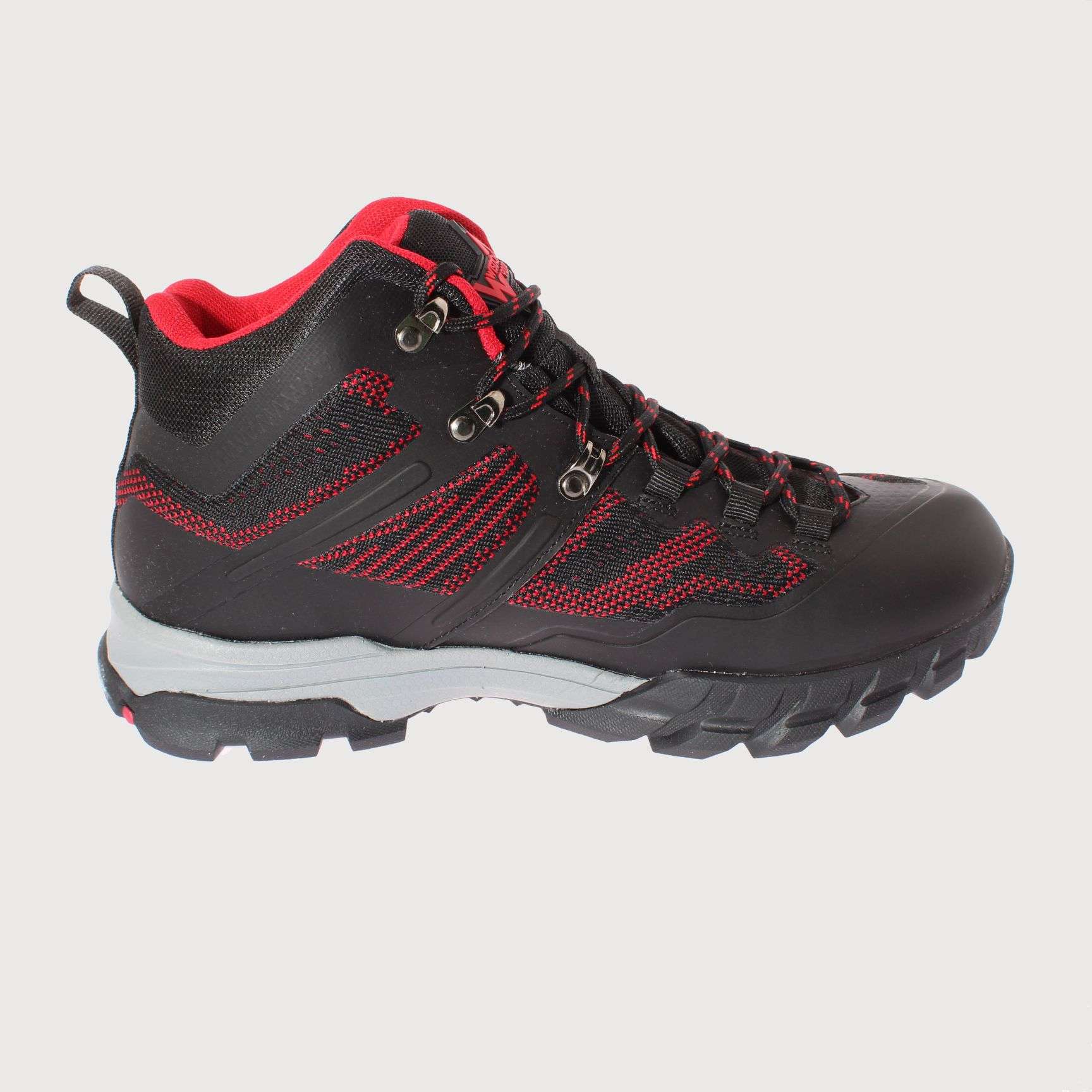 BOTIN OUTDOOR NLACK/RED VIA FRANCA ART. 8W9700ABLACKRED - 4