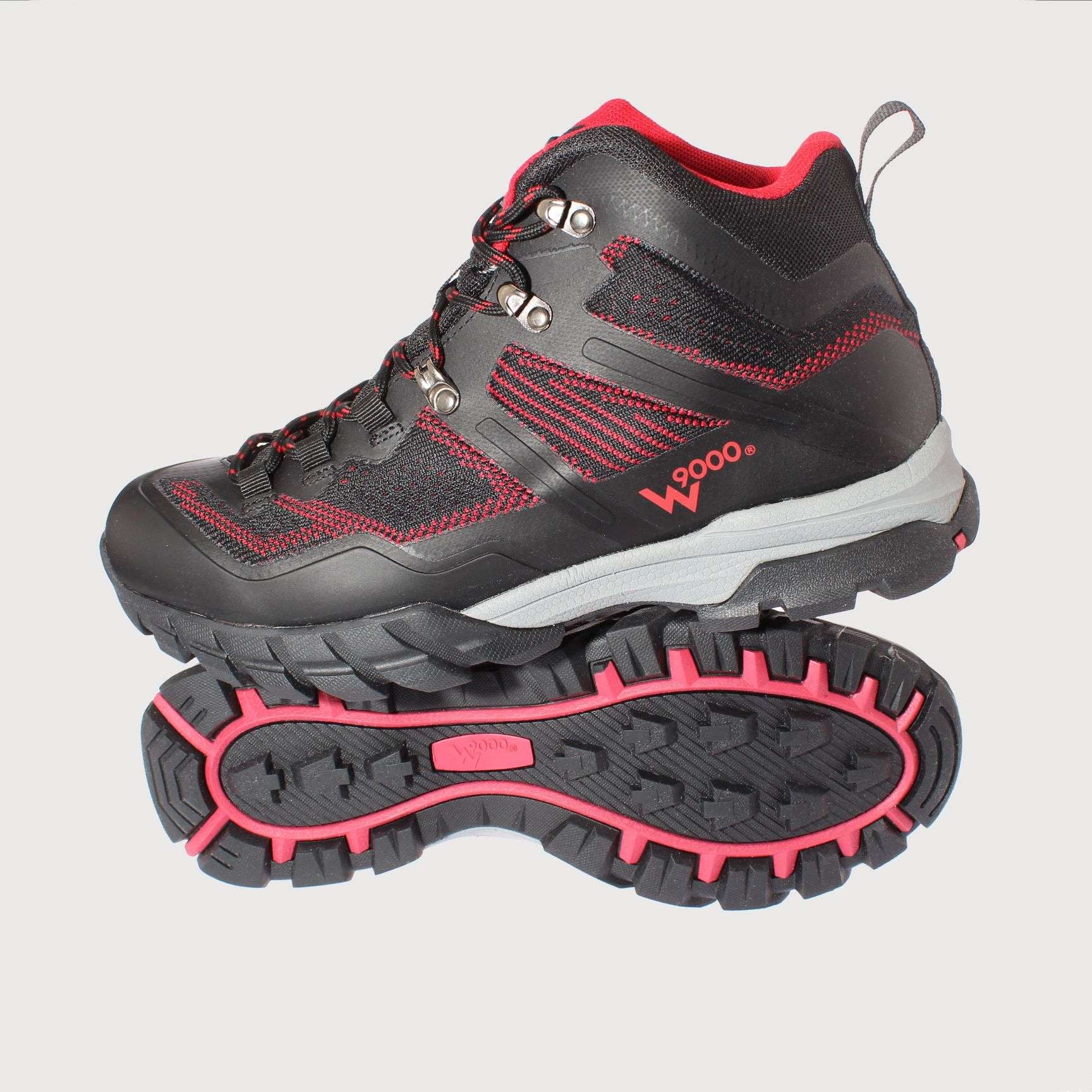 BOTIN OUTDOOR NLACK/RED VIA FRANCA ART. 8W9700ABLACKRED - 5