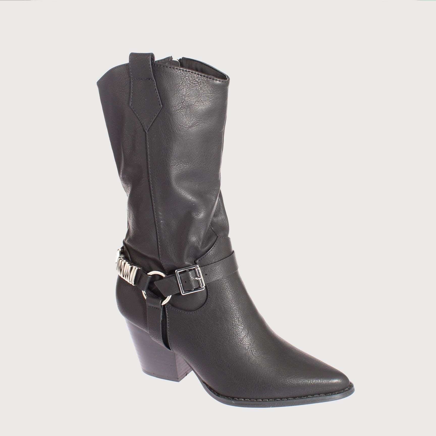 BOTAS MUJER VÍA FRANCA NEGRO ART. 512017301NEGRO - 1