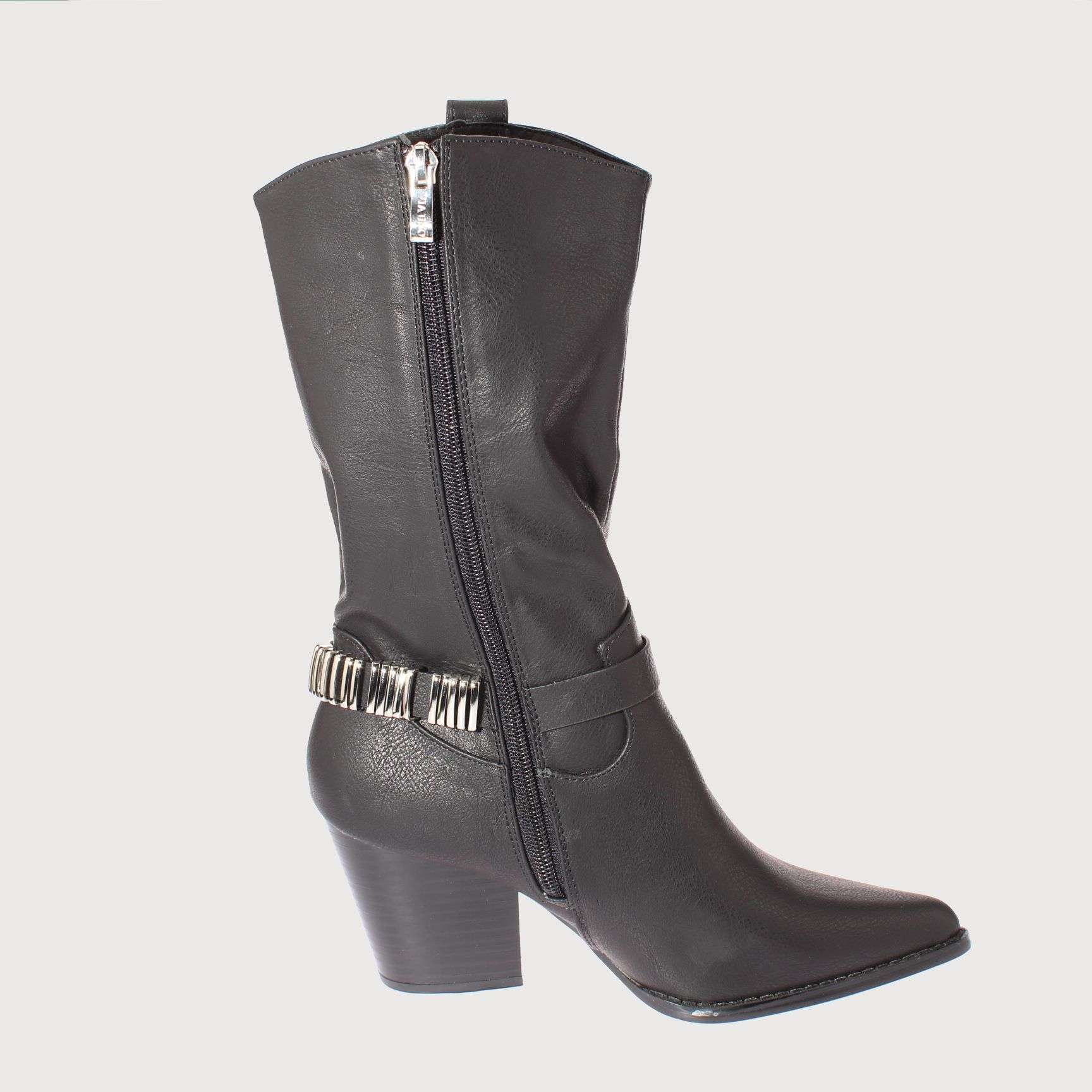 BOTAS MUJER VÍA FRANCA NEGRO ART. 512017301NEGRO - 4