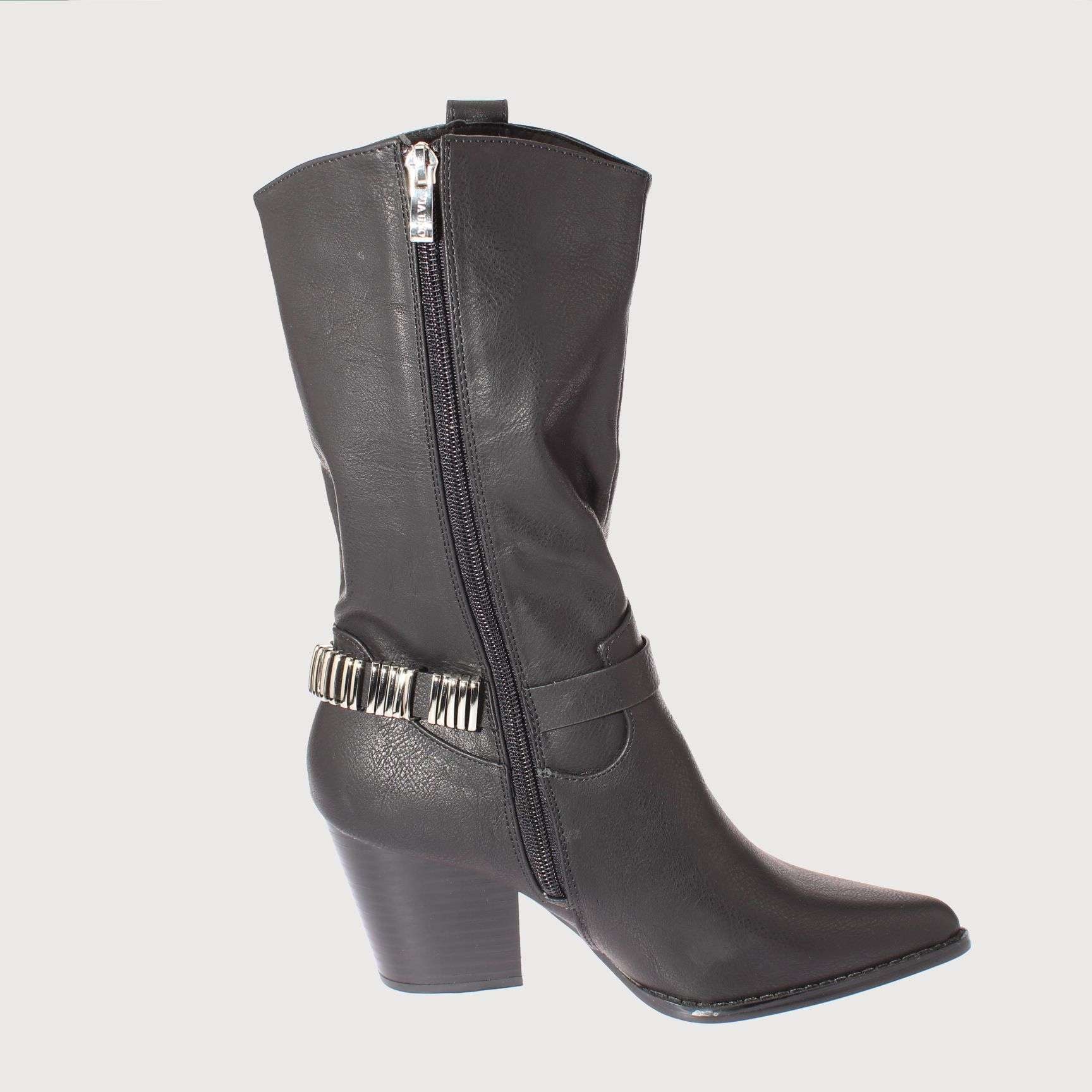 BOTAS MUJER VÍA FRANCA NEGRO ART. 512017301NEGRO - 4