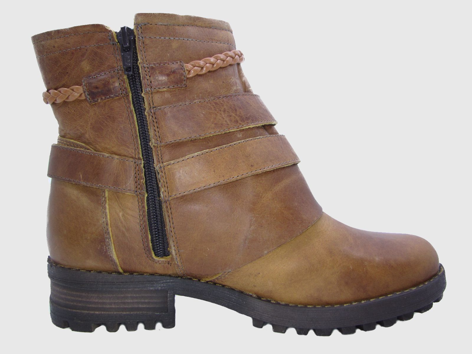 BOTIN CUERO MOSTAZA VIA FRANCA ART. 5918010MOSTARDA - 2
