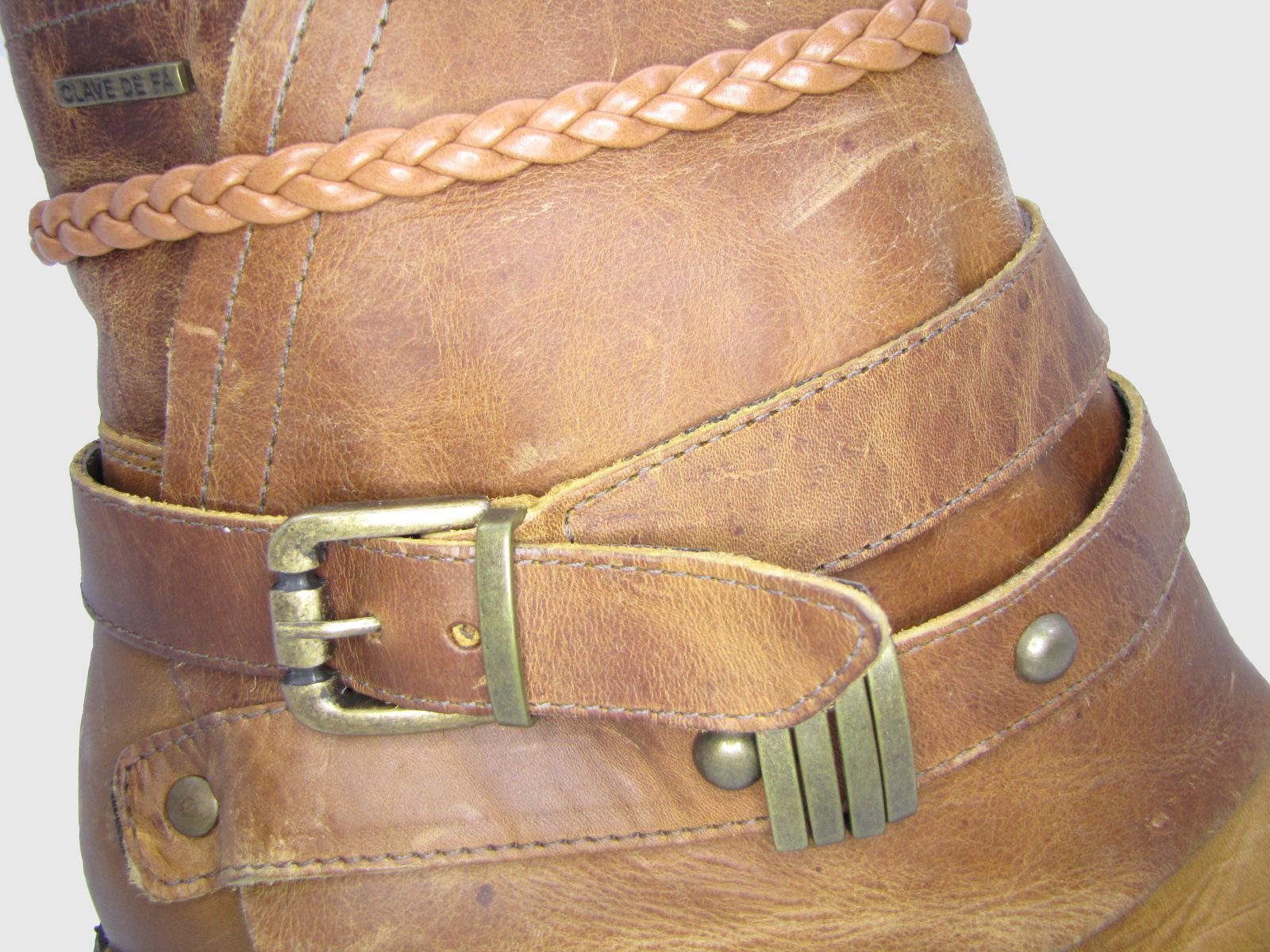 BOTIN CUERO MOSTAZA VIA FRANCA ART. 5918010MOSTARDA - 4