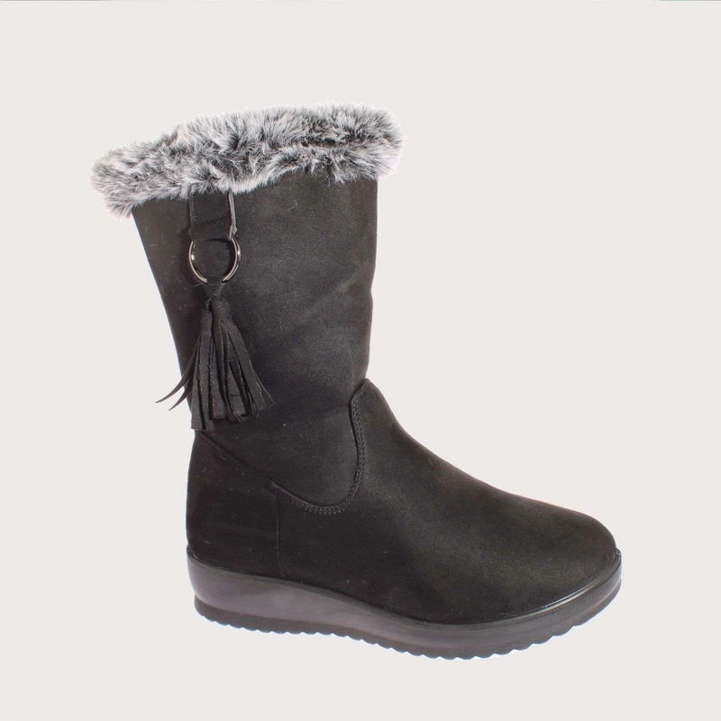 BOTAS MUJER VÍA FRANCA NEGRO CHIPORRO ART. 5S302B177BLACK - 1
