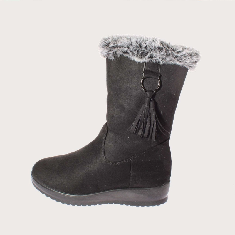 BOTAS MUJER VÍA FRANCA NEGRO CHIPORRO ART. 5S302B177BLACK - 2