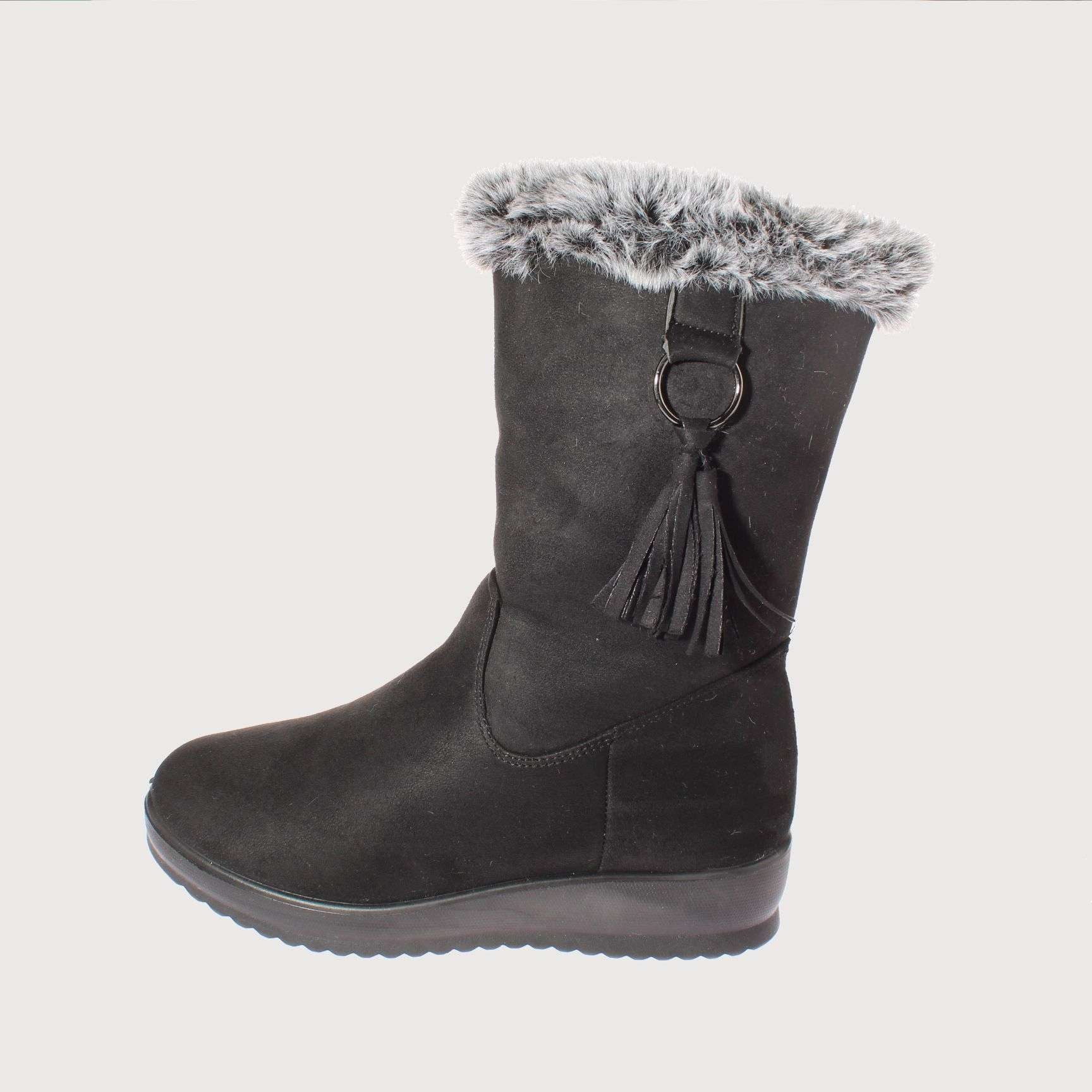 BOTAS MUJER VÍA FRANCA NEGRO CHIPORRO ART. 5S302B177BLACK - 2