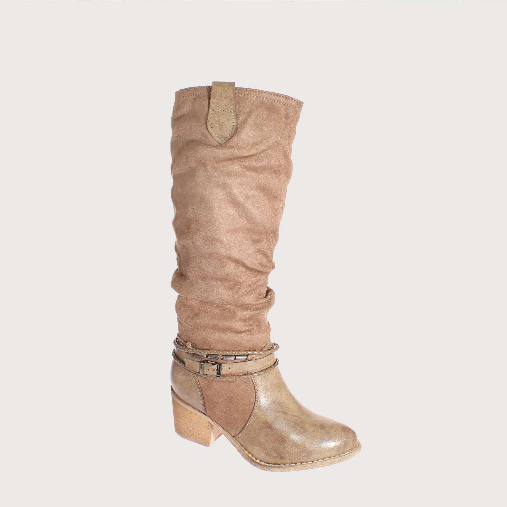 BOTAS MUJER VÍA FRANCA TAUPE ART. 512083304TAUPE - 1