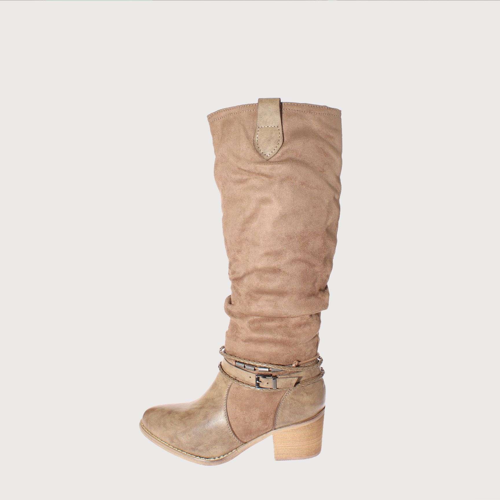 BOTAS MUJER VÍA FRANCA TAUPE ART. 512083304TAUPE - 2