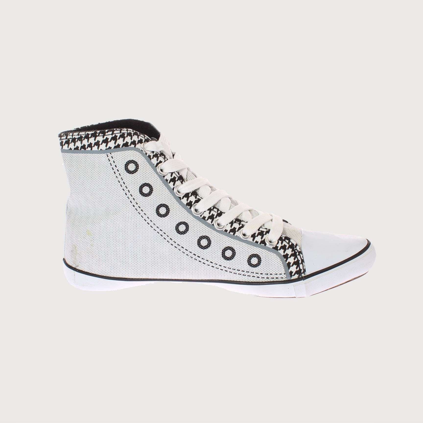 ZAPATILLAS MUJER VIA FRANCA CASUALES BLANCO LONA ART. 5DSCO1063 - 4