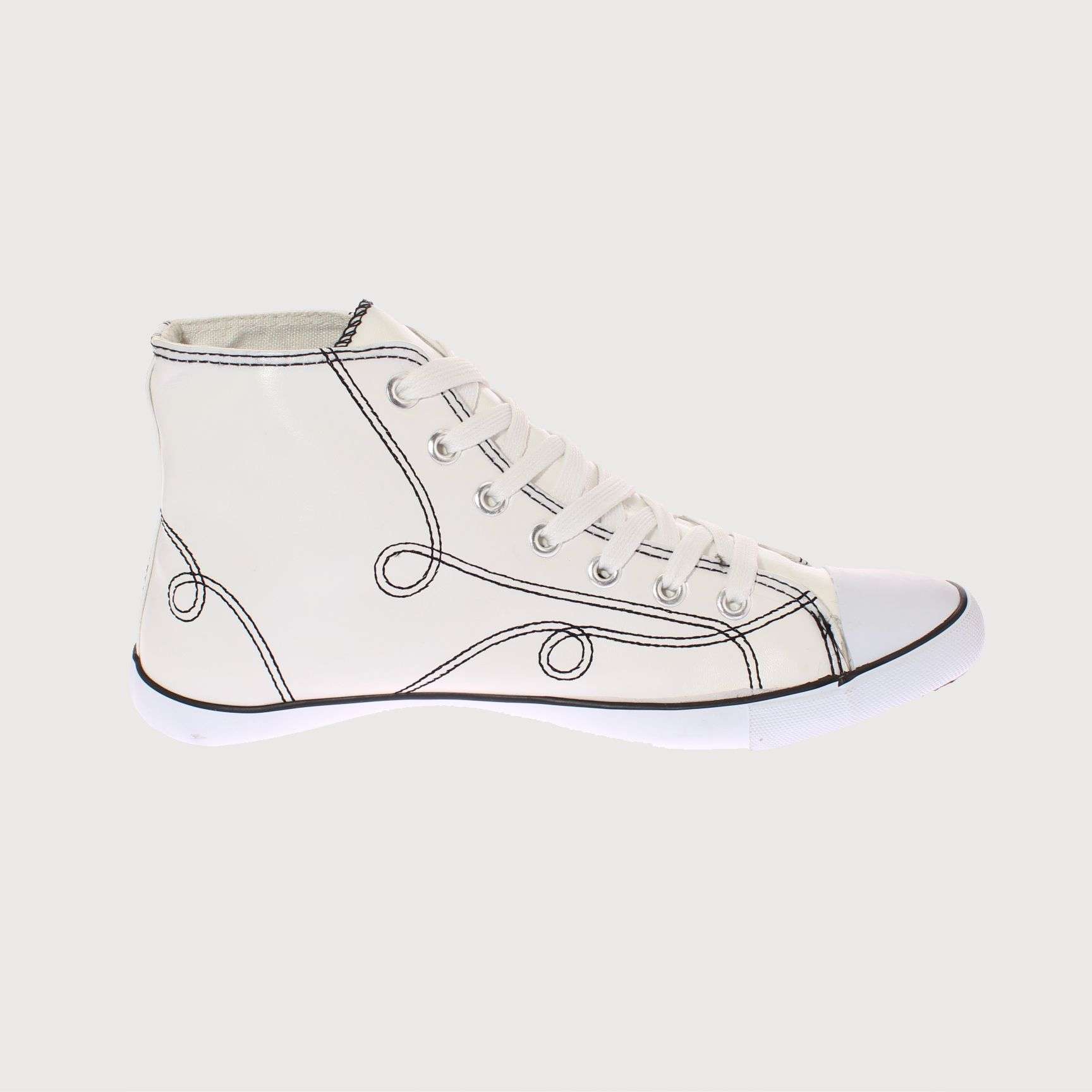 ZAPATILLA LONA GRIS VIA FRANCA ART. 5DSCO1070GREY - 4