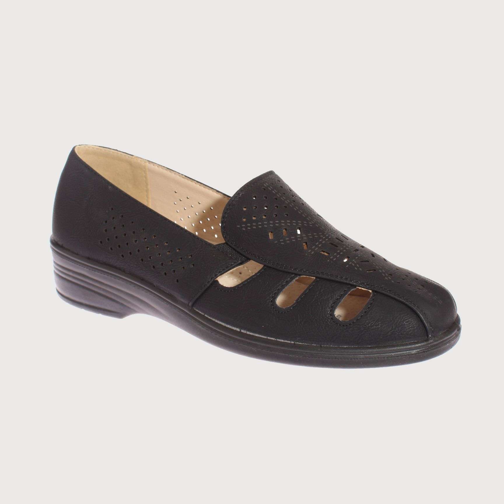 SANDALIA CONFORT NEGRO VIA FRANCA ART. 5FLXN0046ABLACK - 1