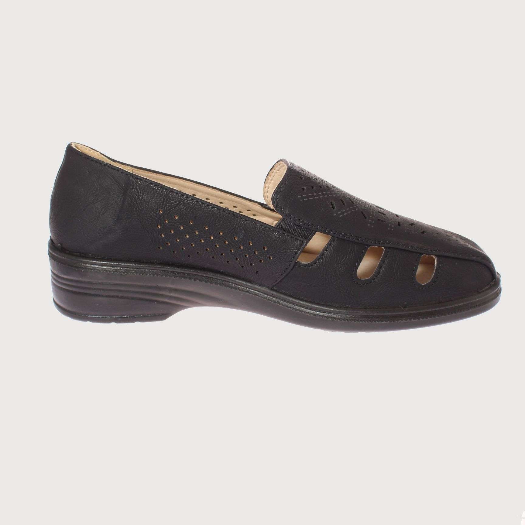 SANDALIA CONFORT NEGRO VIA FRANCA ART. 5FLXN0046ABLACK - 4