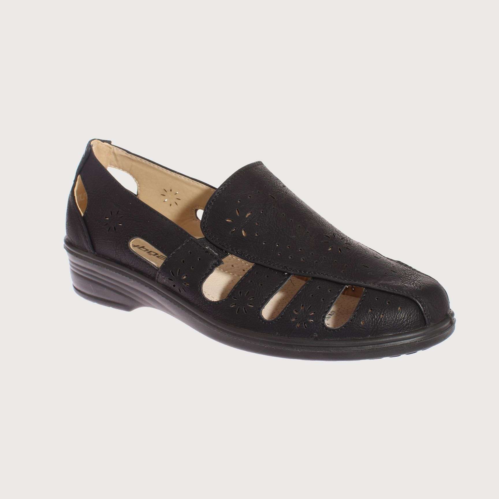 SANDALIAS MUJER VIA FRANCA NEGRO CONFORT ART. 5FLXN0044A - 1