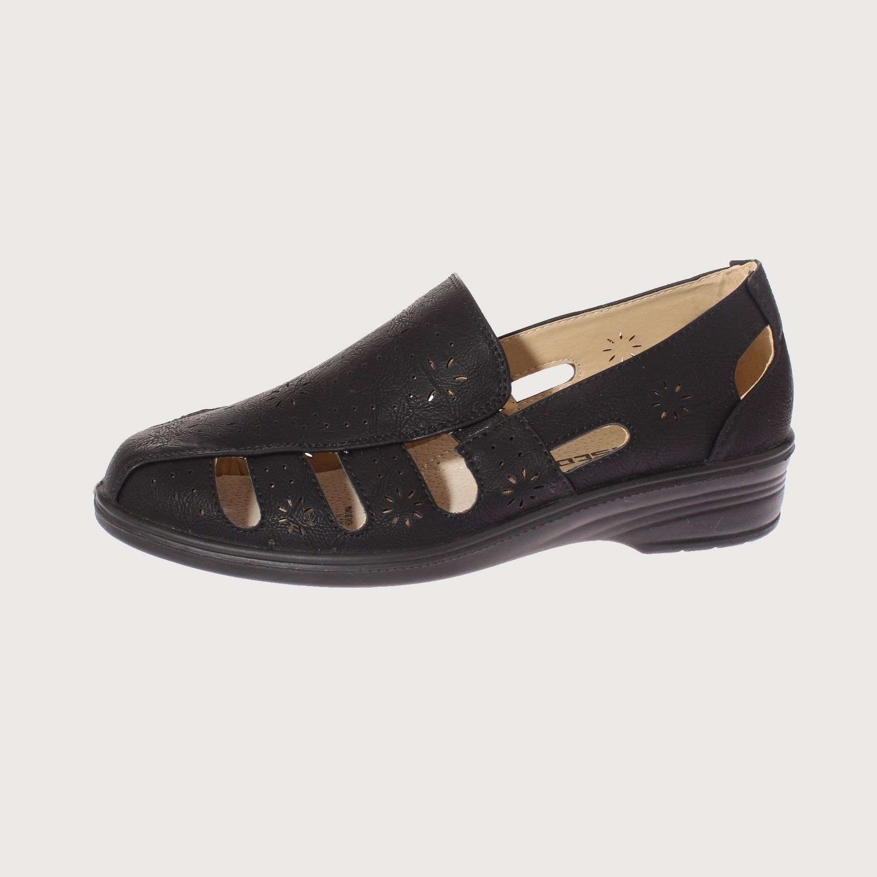 SANDALIAS MUJER VIA FRANCA NEGRO CONFORT ART. 5FLXN0044A - 2